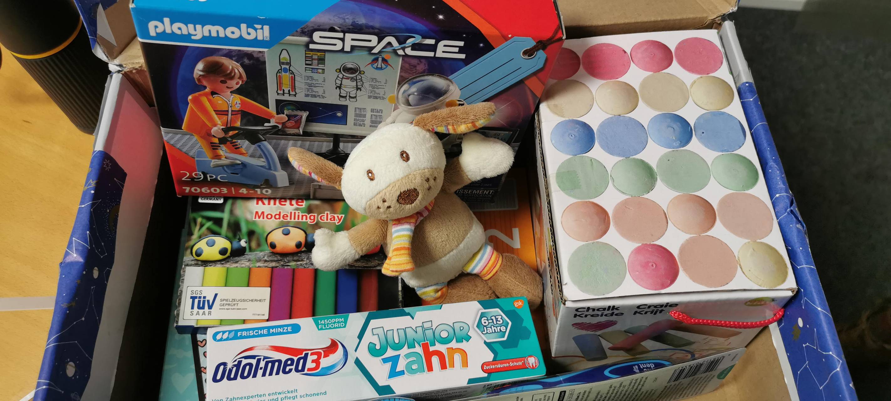 Weihnachten im Schuhkarton