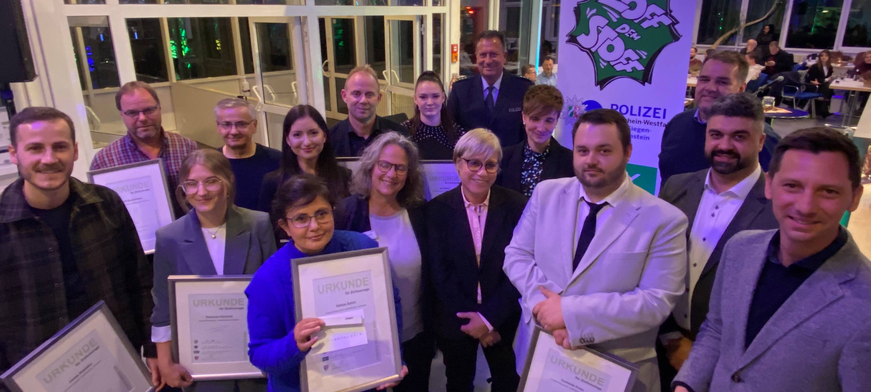 Siegen-Wittgensteiner für Zivilcourage geehrt