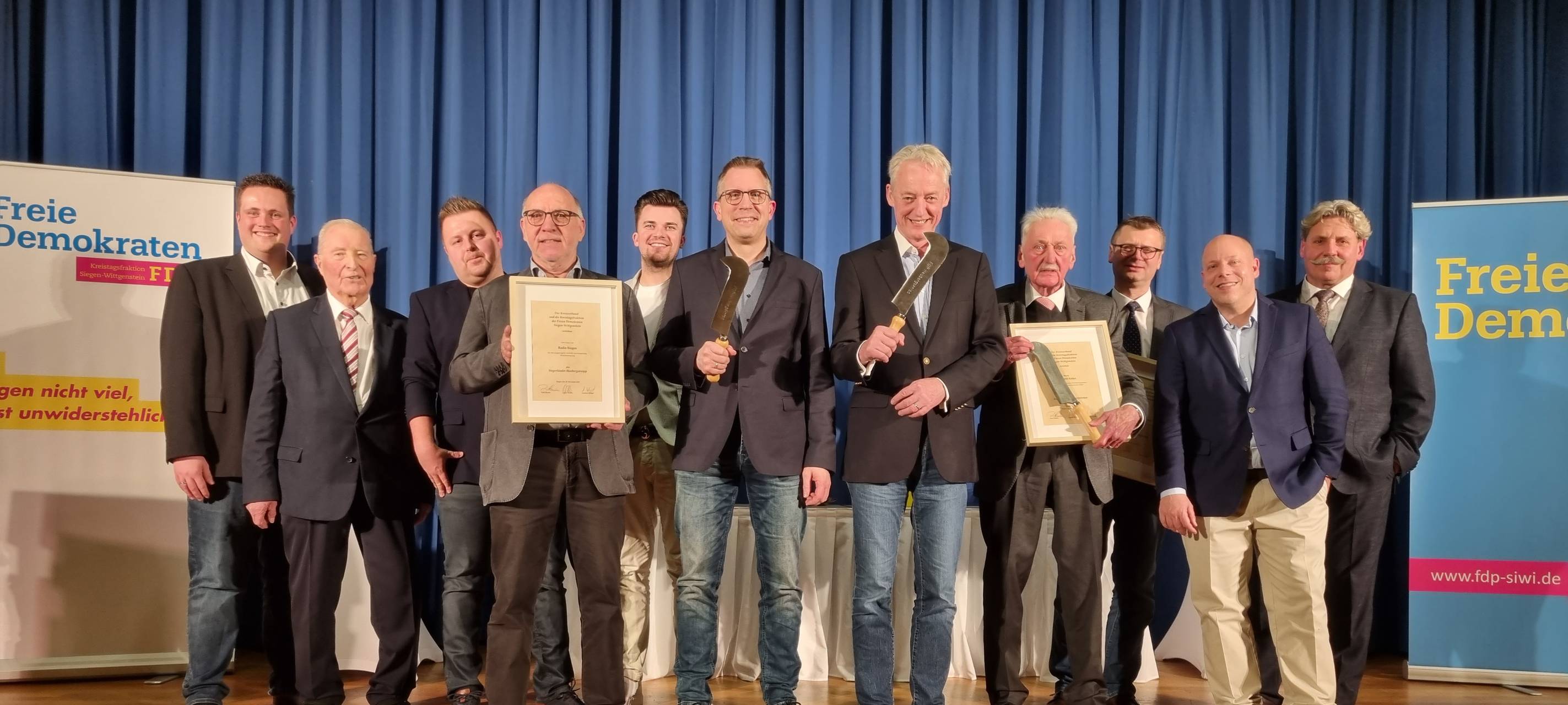 FDP verleiht "Siegerländer Haubergsknipp"