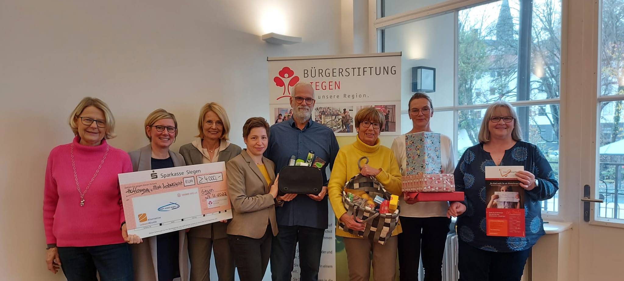 Bürgerstiftung Siegen sammelt Spenden für wohltätige Zwecke