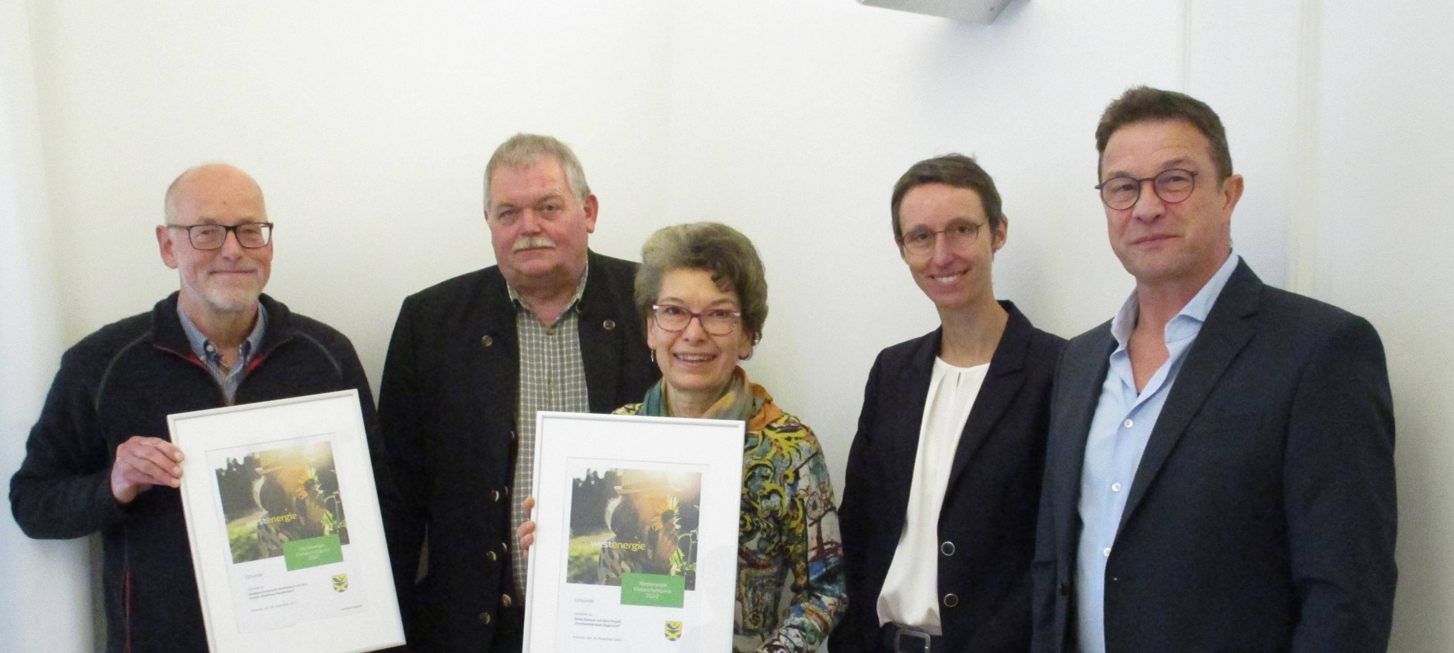 Kreuztaler Klimaschutzpreis verliehen