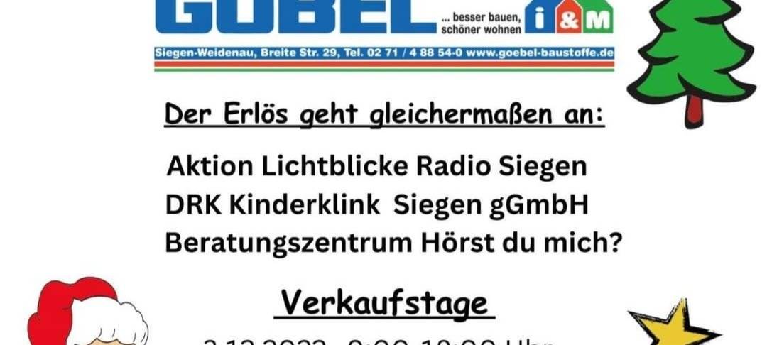 Seit über 25 Jahren Weihnachtsbaumverkauf für den guten Zweck in Siegen