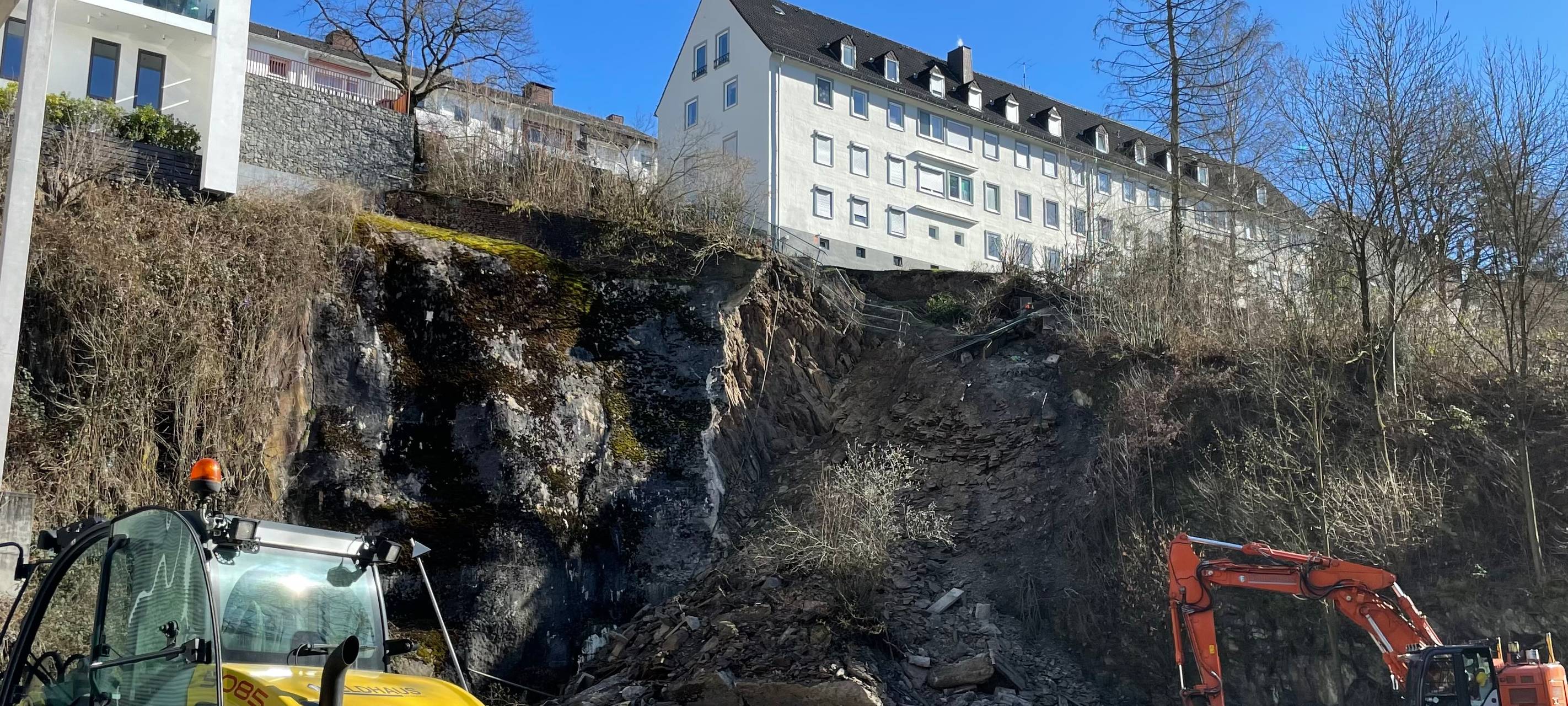 Hangsicherung beginnt
