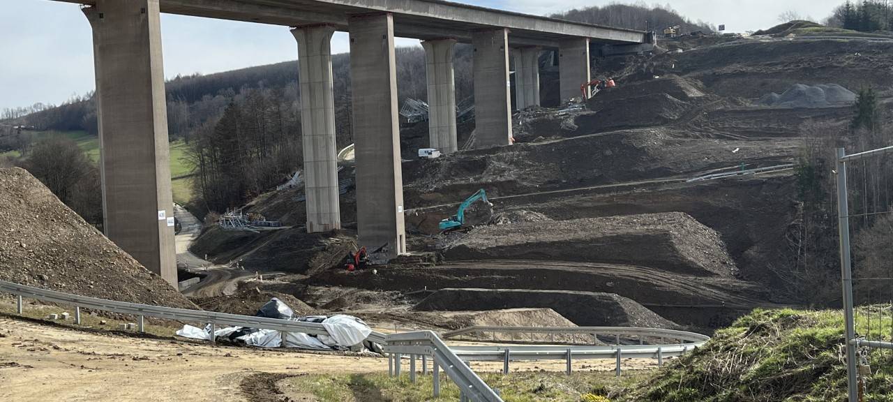 Morgen weitere Sprengung einer A45-Talbrücke