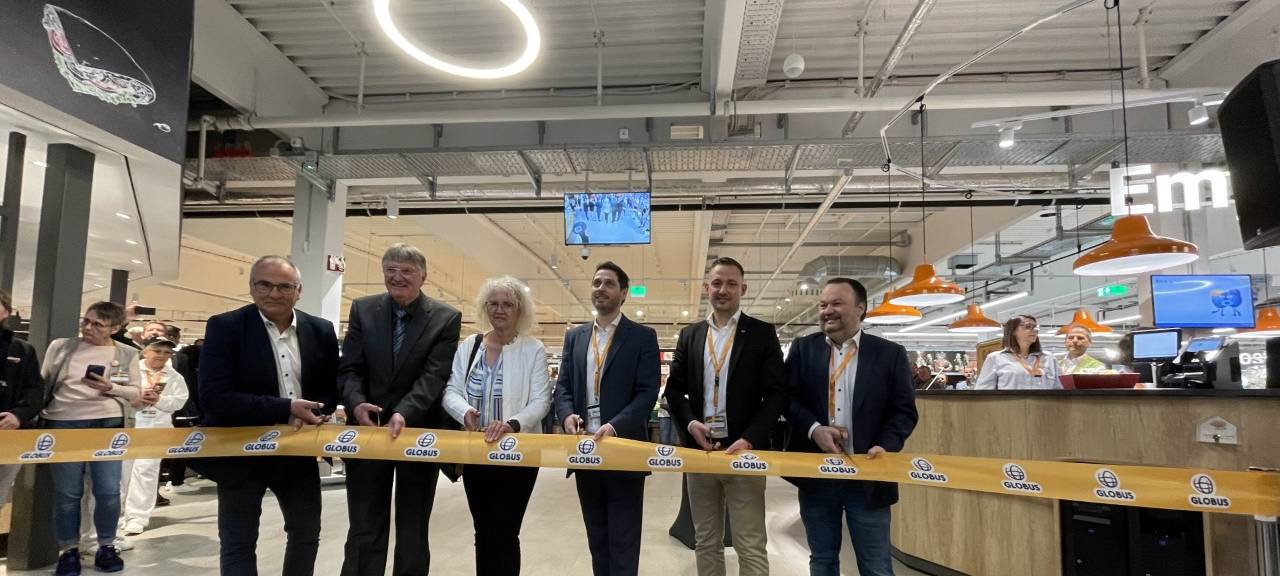 Globus-Eröffnung in Siegen