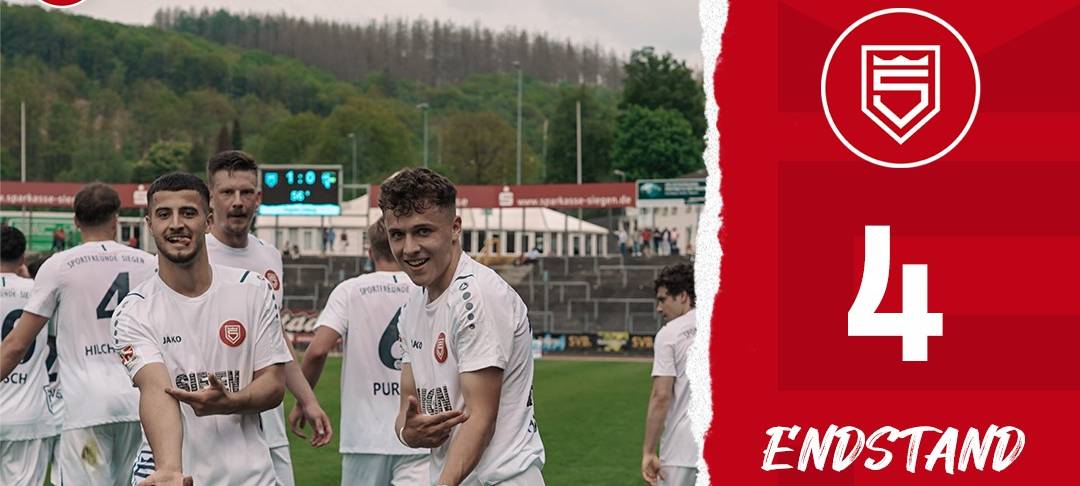 Befreiungsschlag der Sportfreunde Siegen