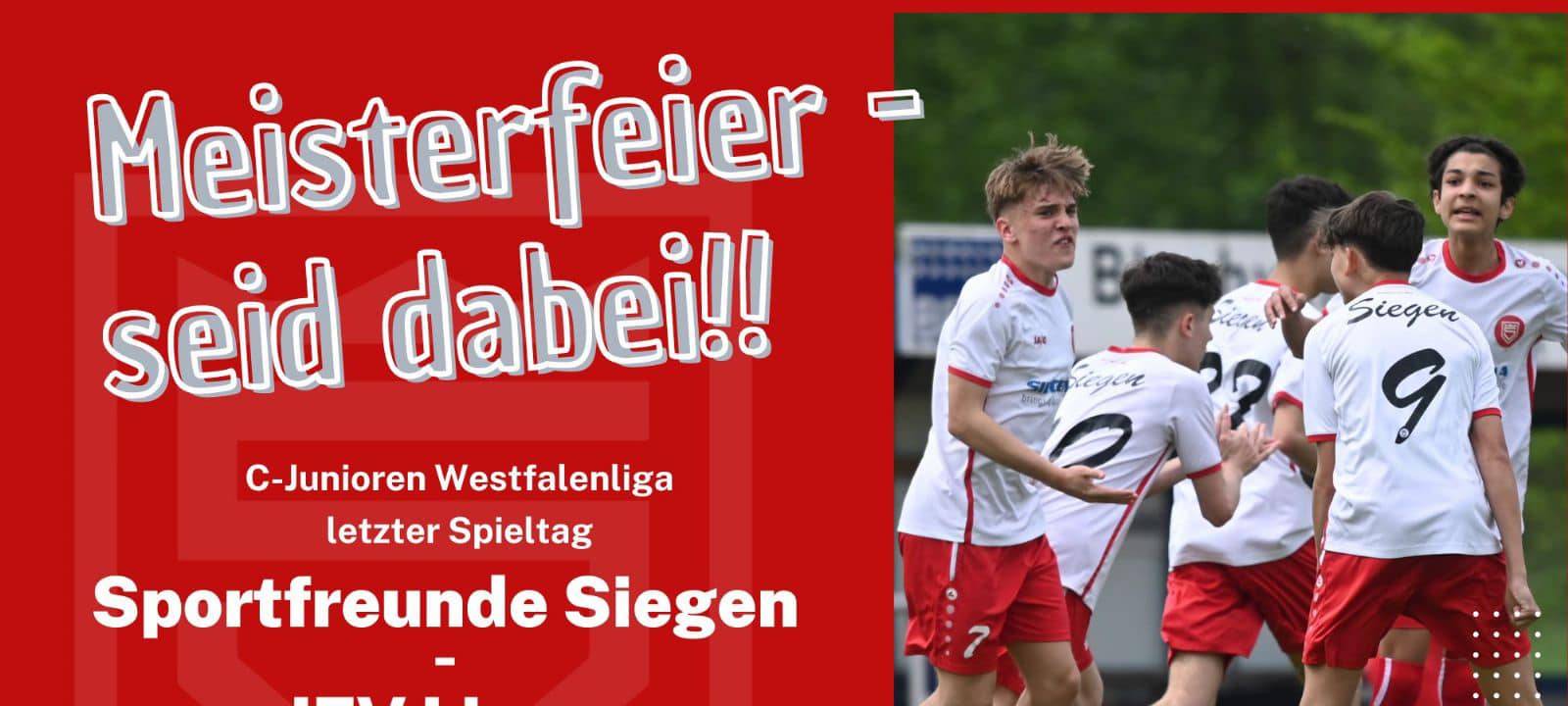 Meisterfeier beim SFS-Nachwuchs