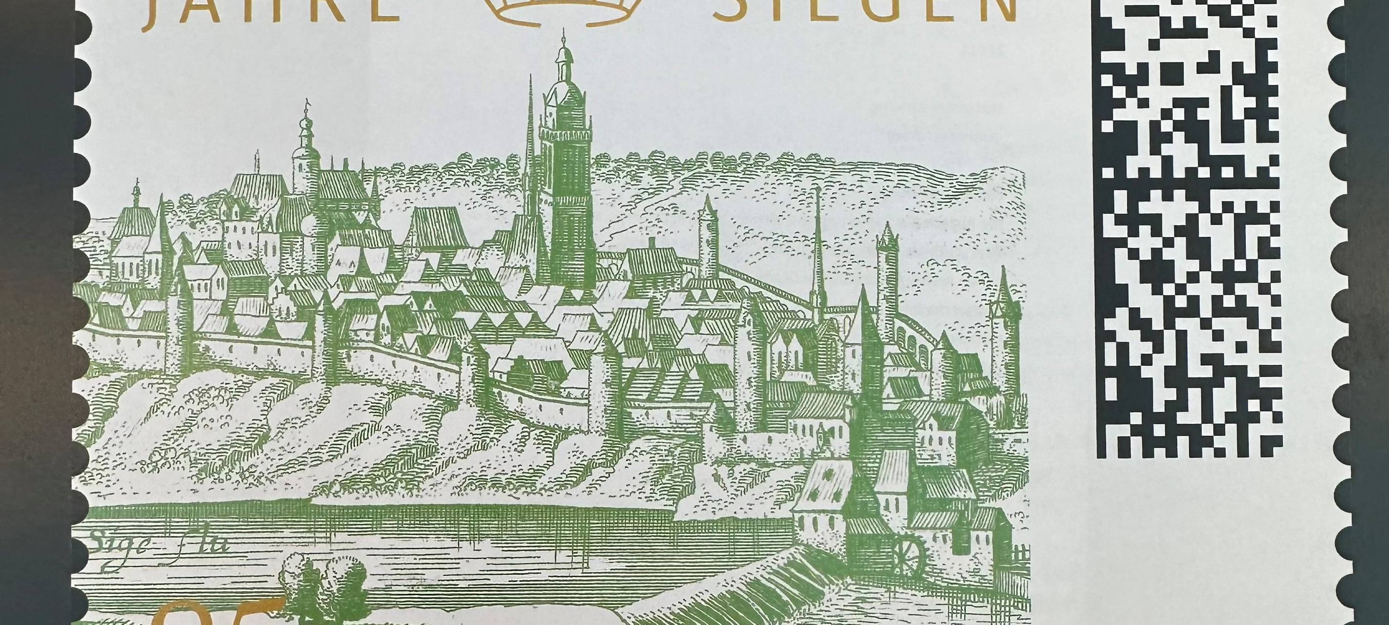 Siegens Briefmarke jetzt im Handel