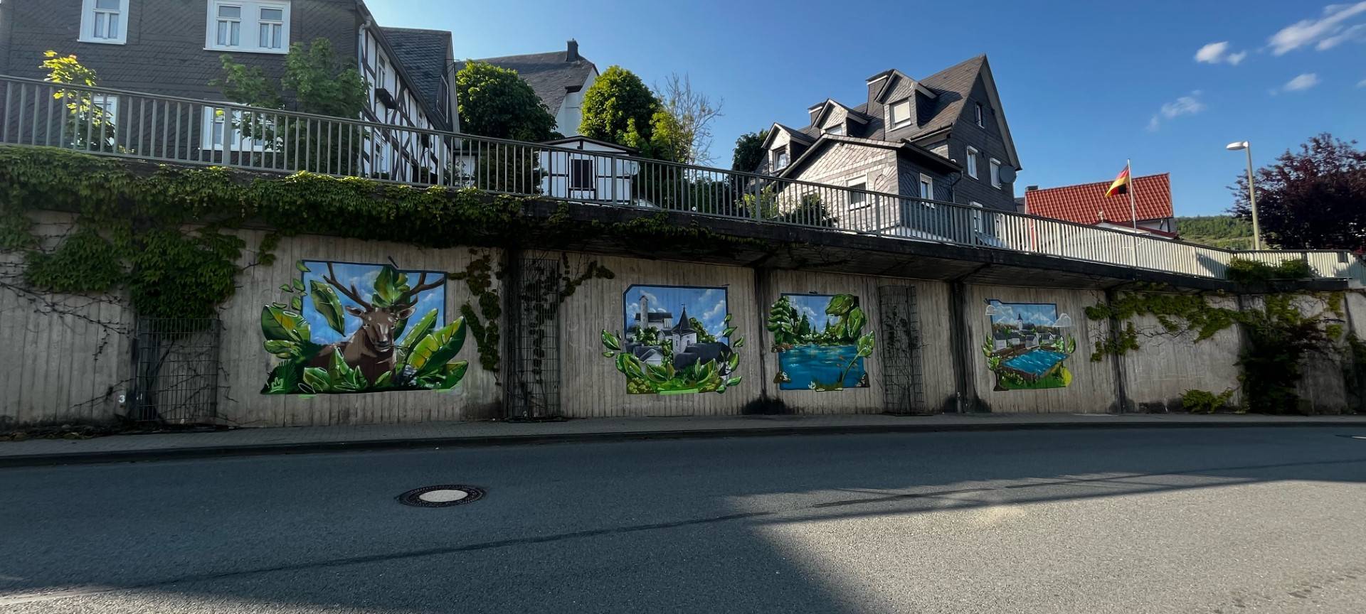Graffitis in Feudingen