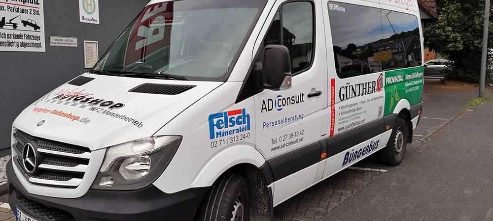 Bürgerbus Netphen wird Ruftaxi