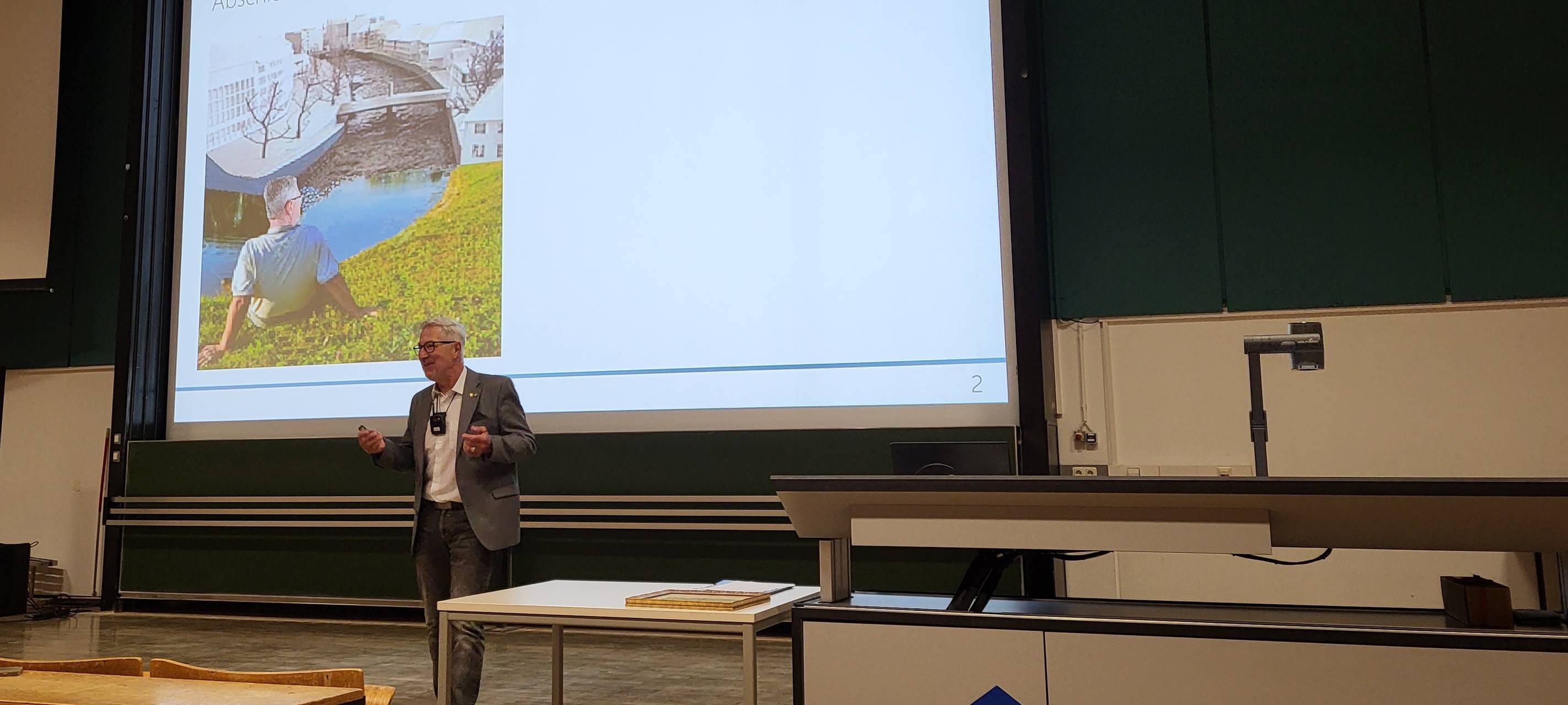 Wasserexperte Prof. Jensen von der Uni Siegen geht in Ruhestand