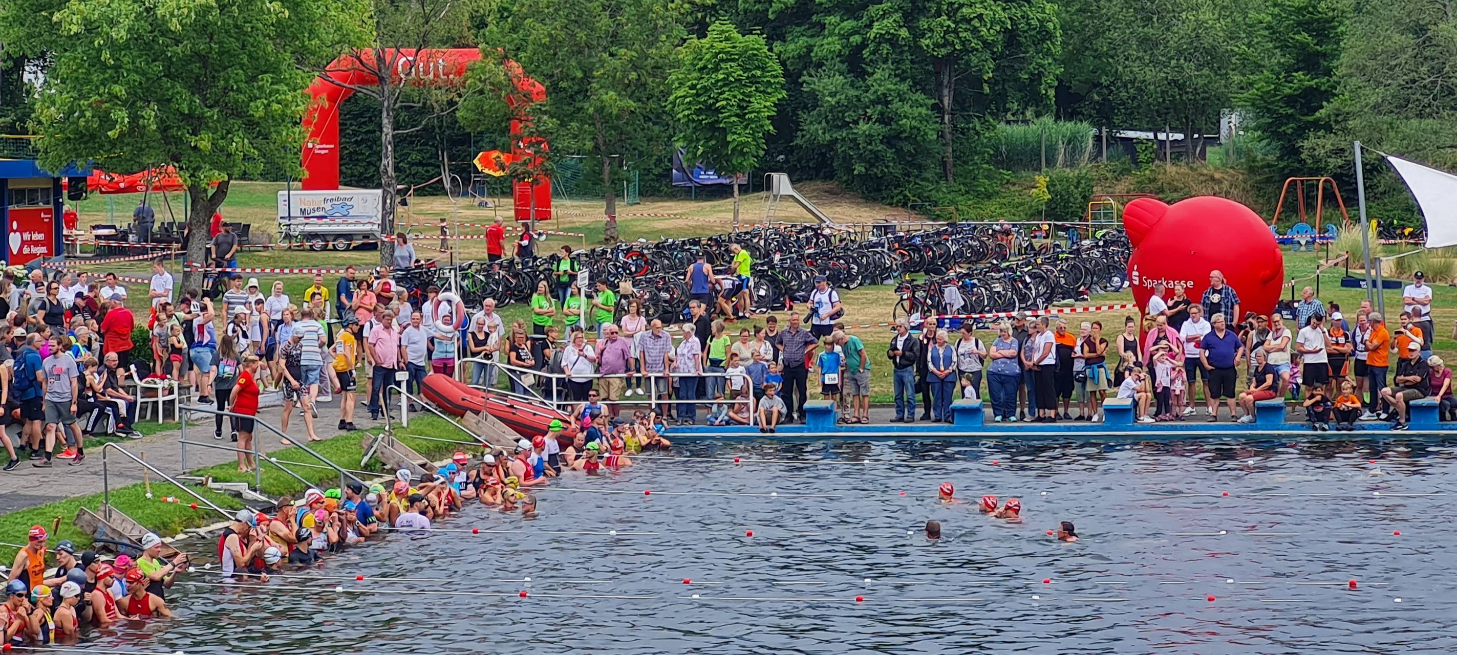 30. Kindelsberg-Triathlon im Naturfreibad Müsen