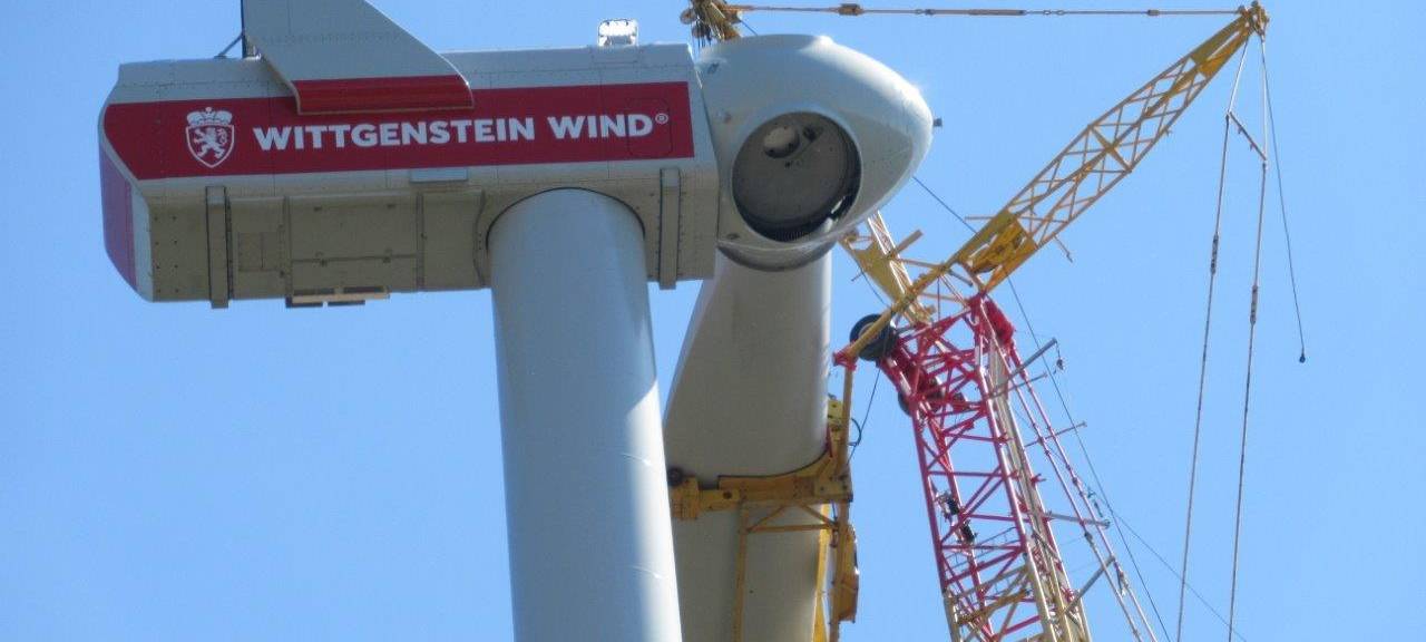 Windräder in Benfe gehen auf Zielgerade