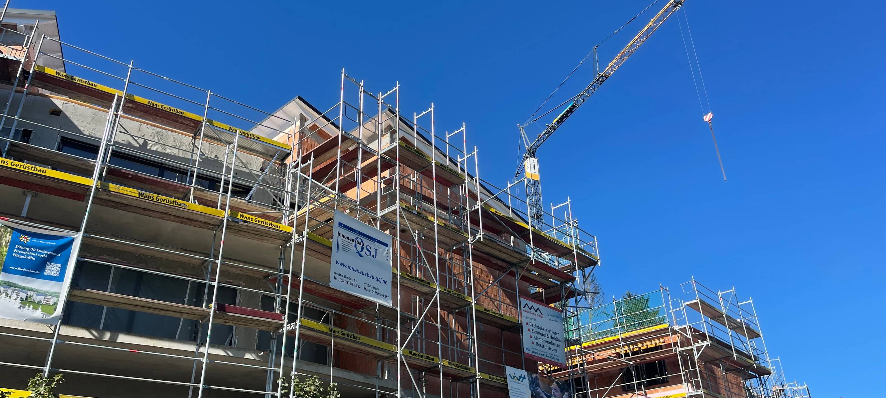 Arbeiten kommen voran