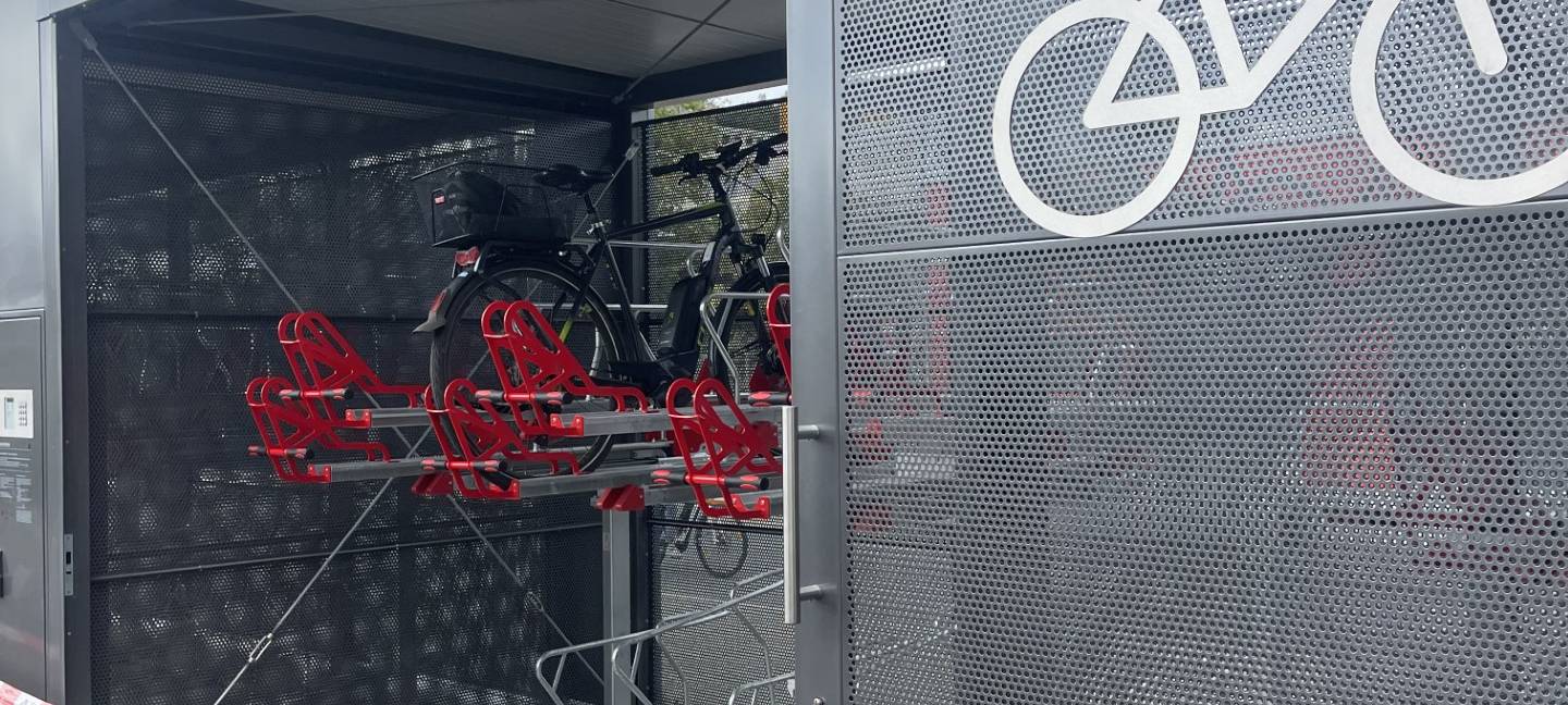 Neue Fahrradparkplätze