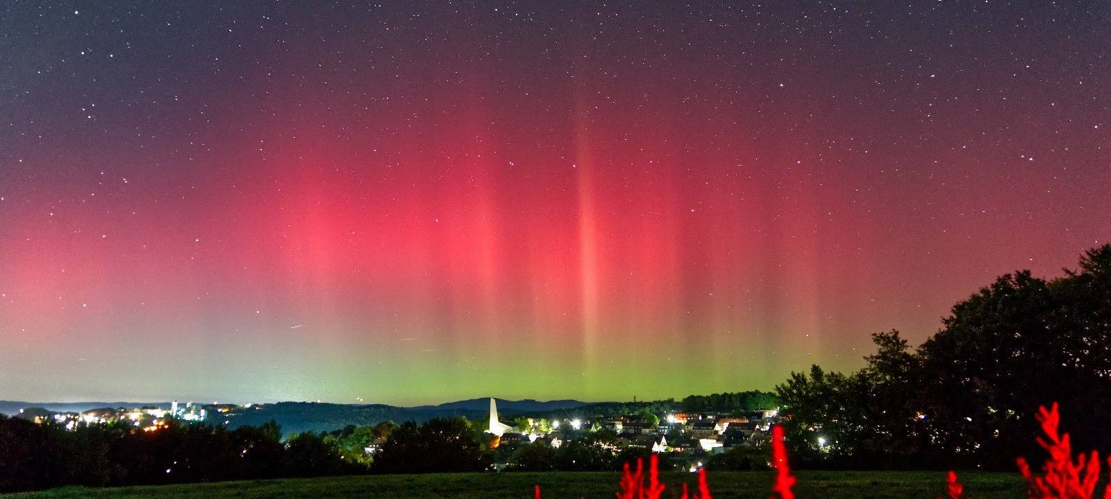 Polarlichter über Siegen