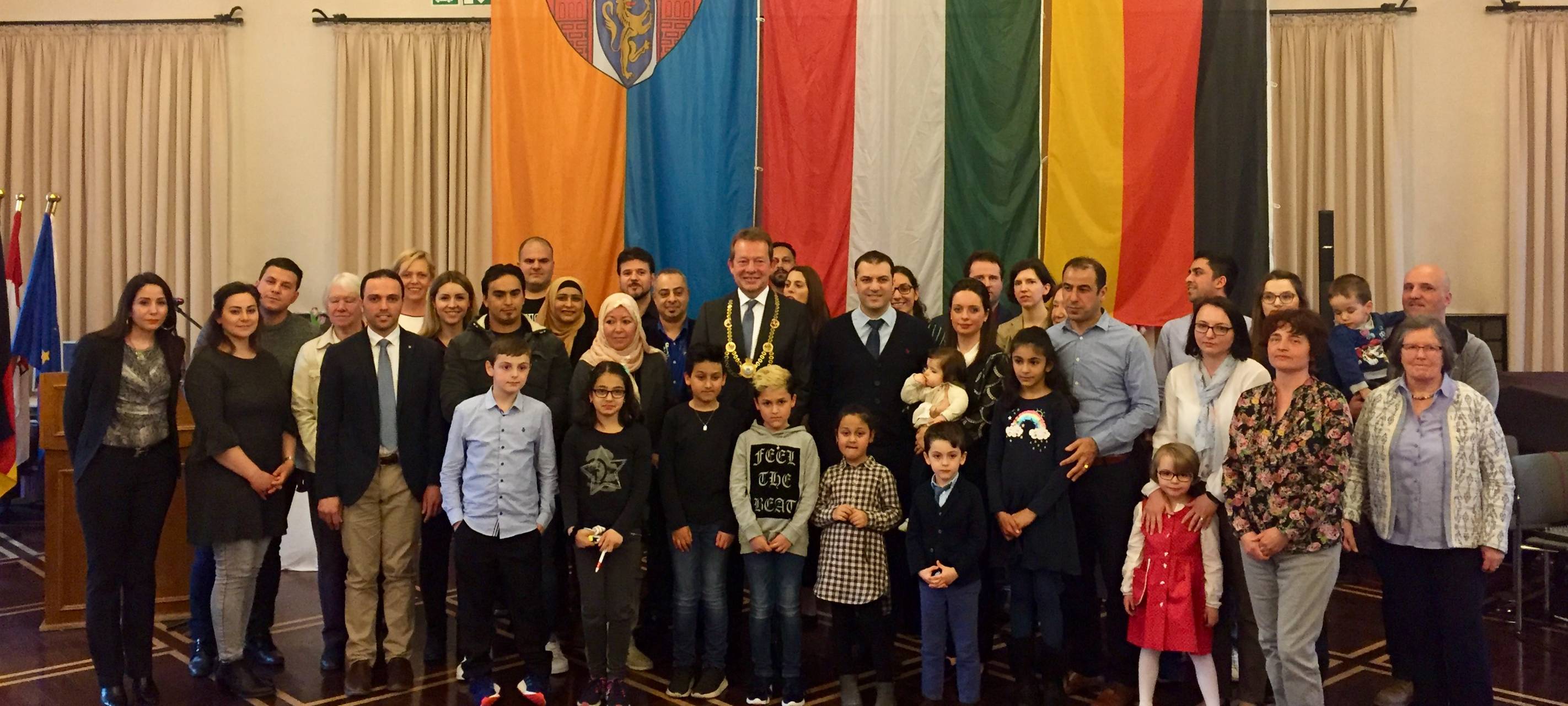 Einbürgerungsfeier im Siegener Rathaus