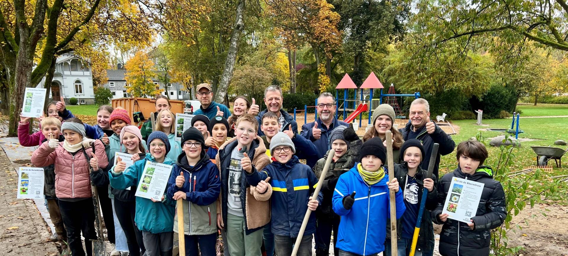 Pflanzaktion in Bad Berleburg