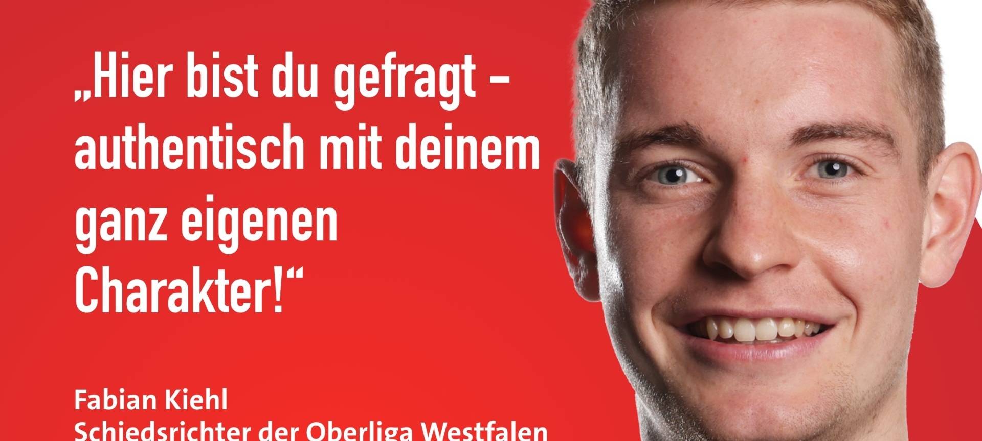 Schiri-Kampagne mit Fabian Kiehl