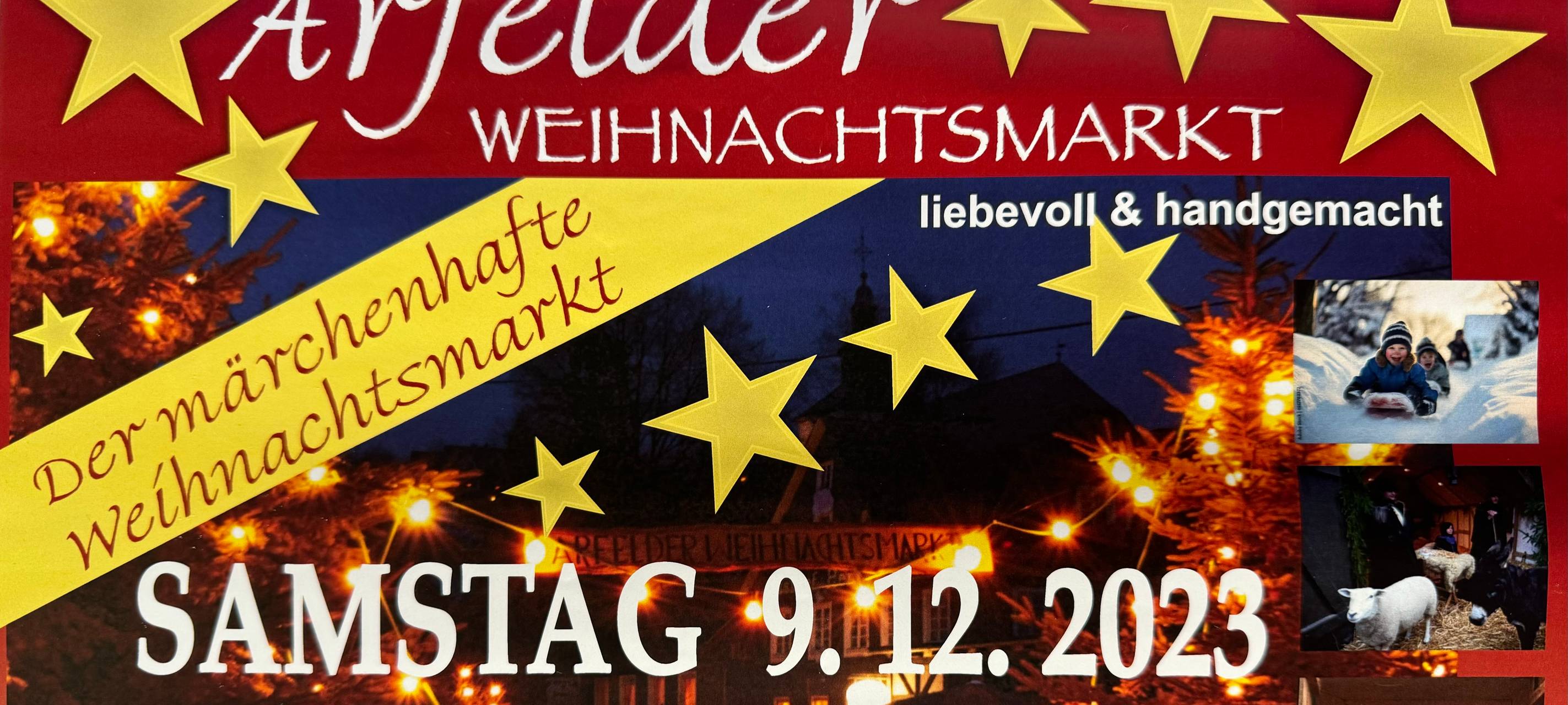 Weihnachtsmarkt Arfeld am 9. Dezember 2023