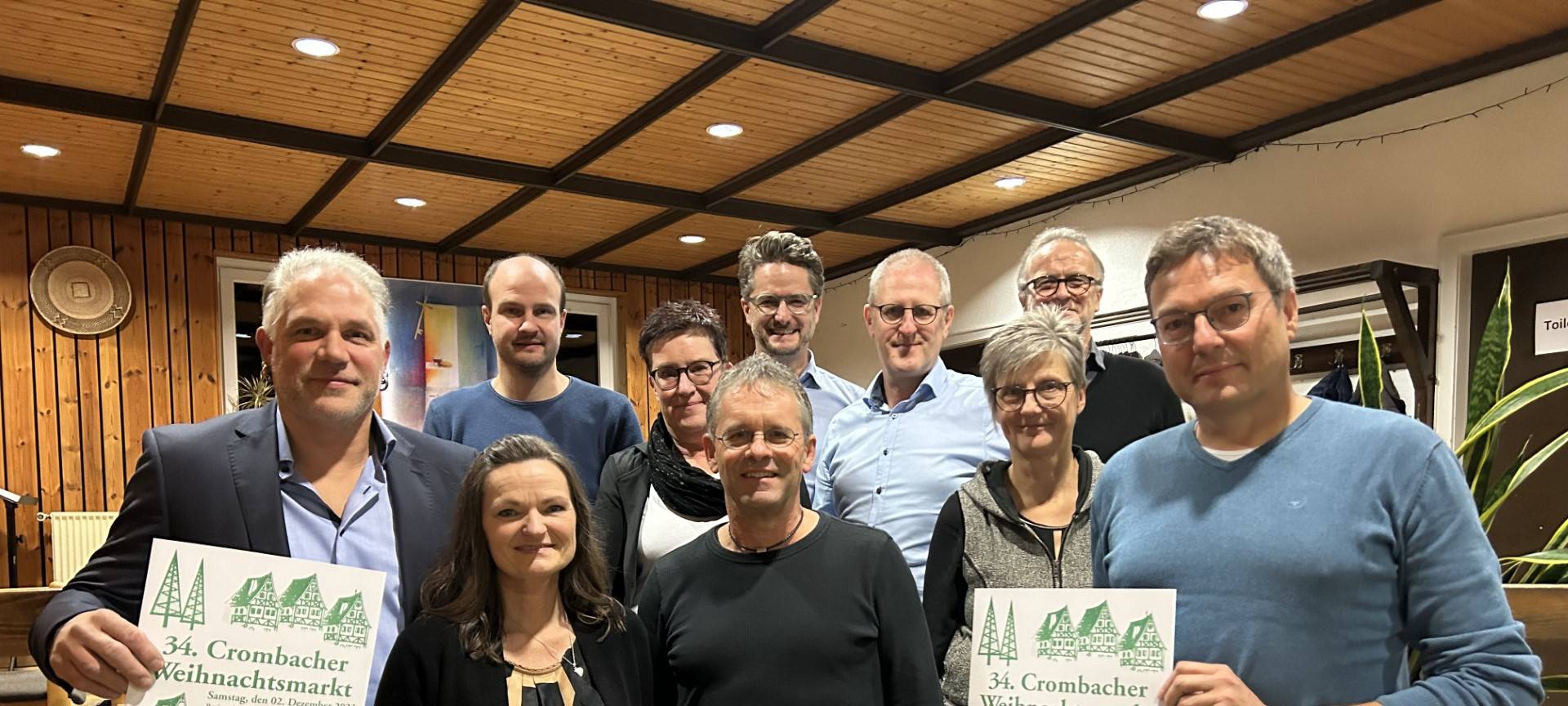 Crombacher Weihnachtsmarkt verteilt 54.000 Euro