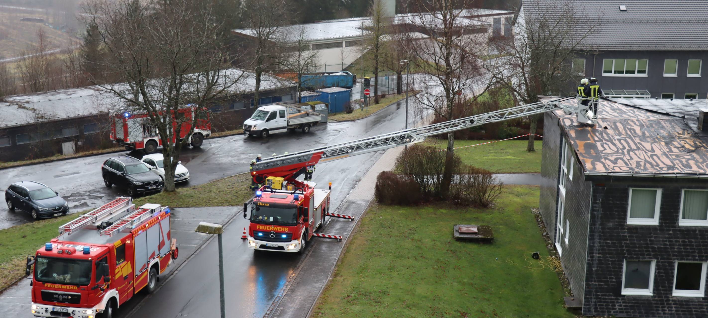 Feuerwehr bei Bundeswehr