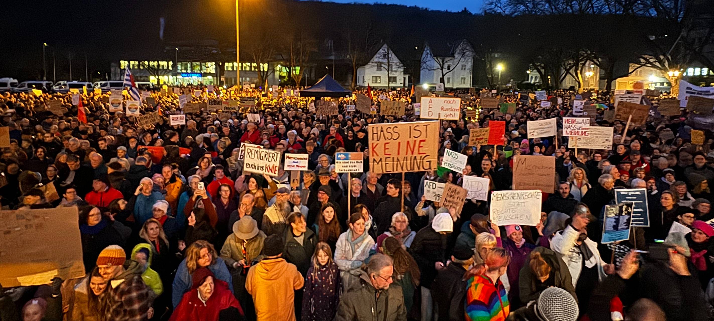 Demo gegen Rechts in Siegen