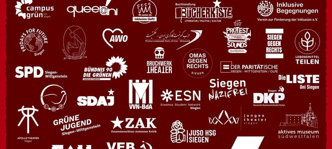 Kundgebung in Weidenau