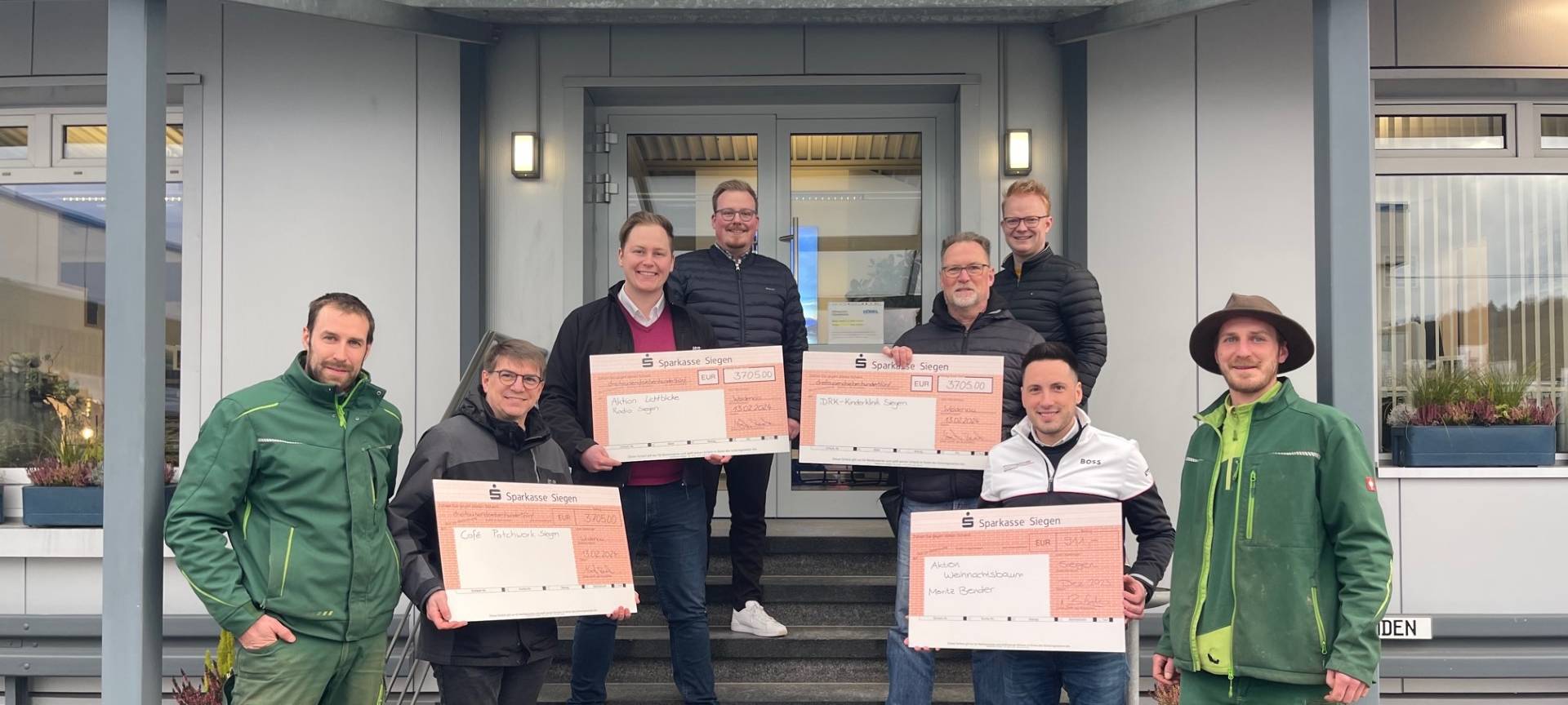 Freude über Spenden