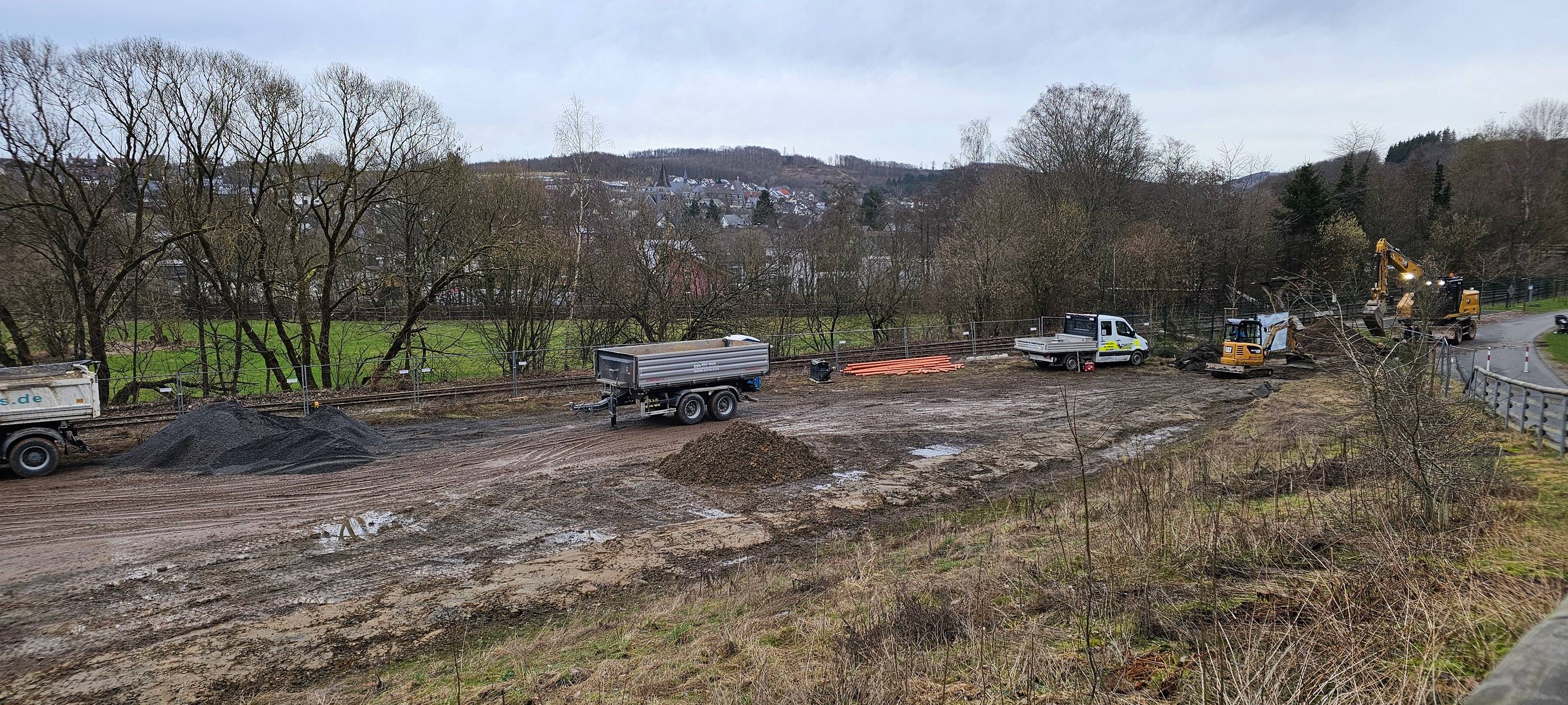 Bürgerprotest vor dem Rathaus