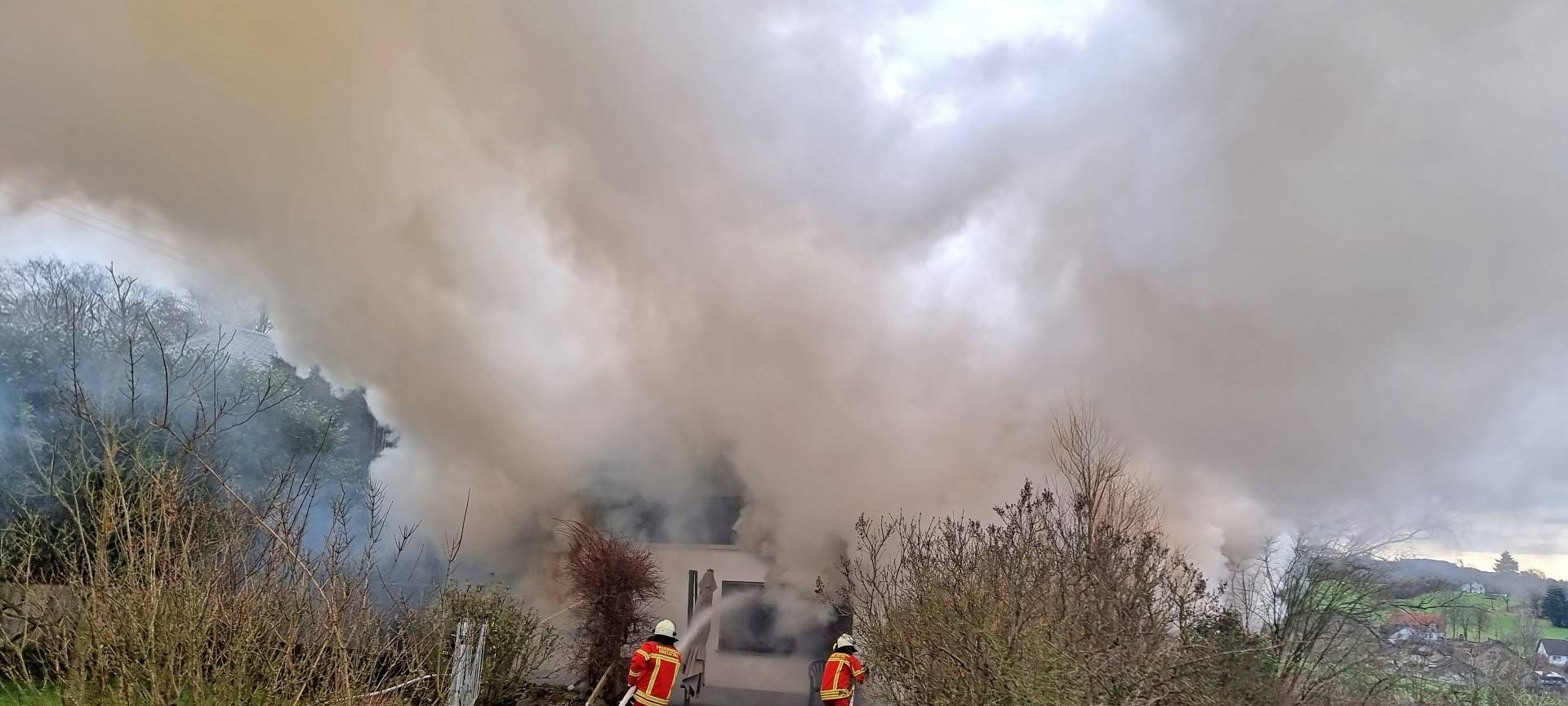 Wohnhausbrand Ferndorf