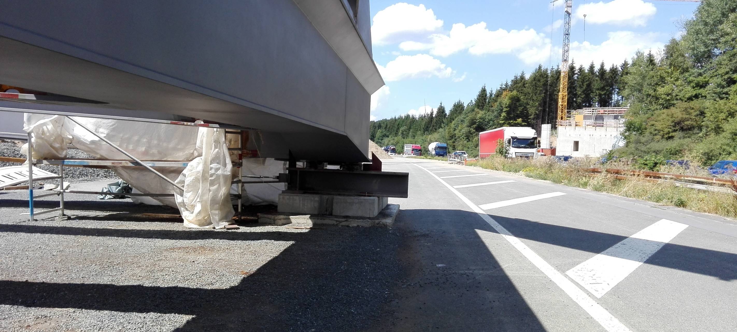 Neubau der Brücken über die A45 dauert länger