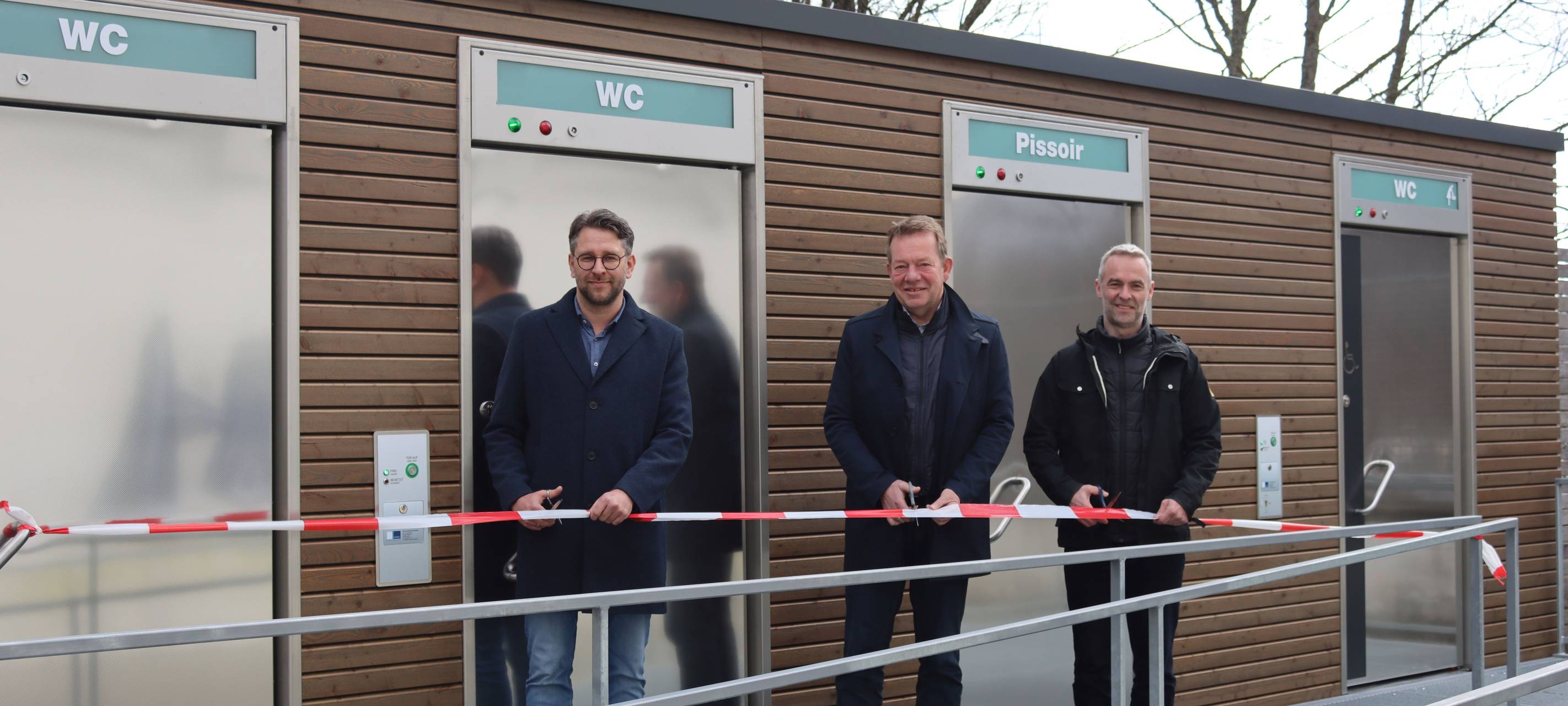 Neue WC-Anlage für Siegener Schlosspark