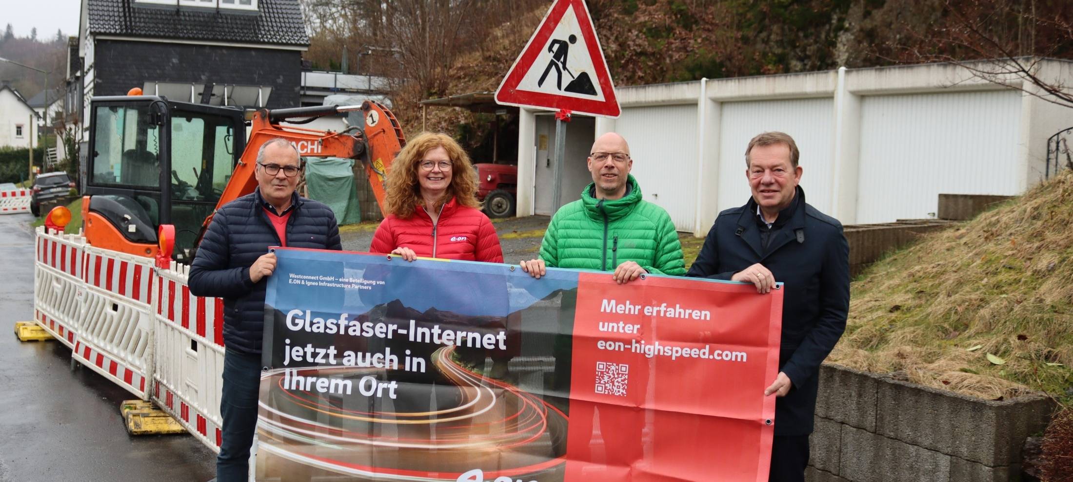 Glasfaser für Teile von Siegen