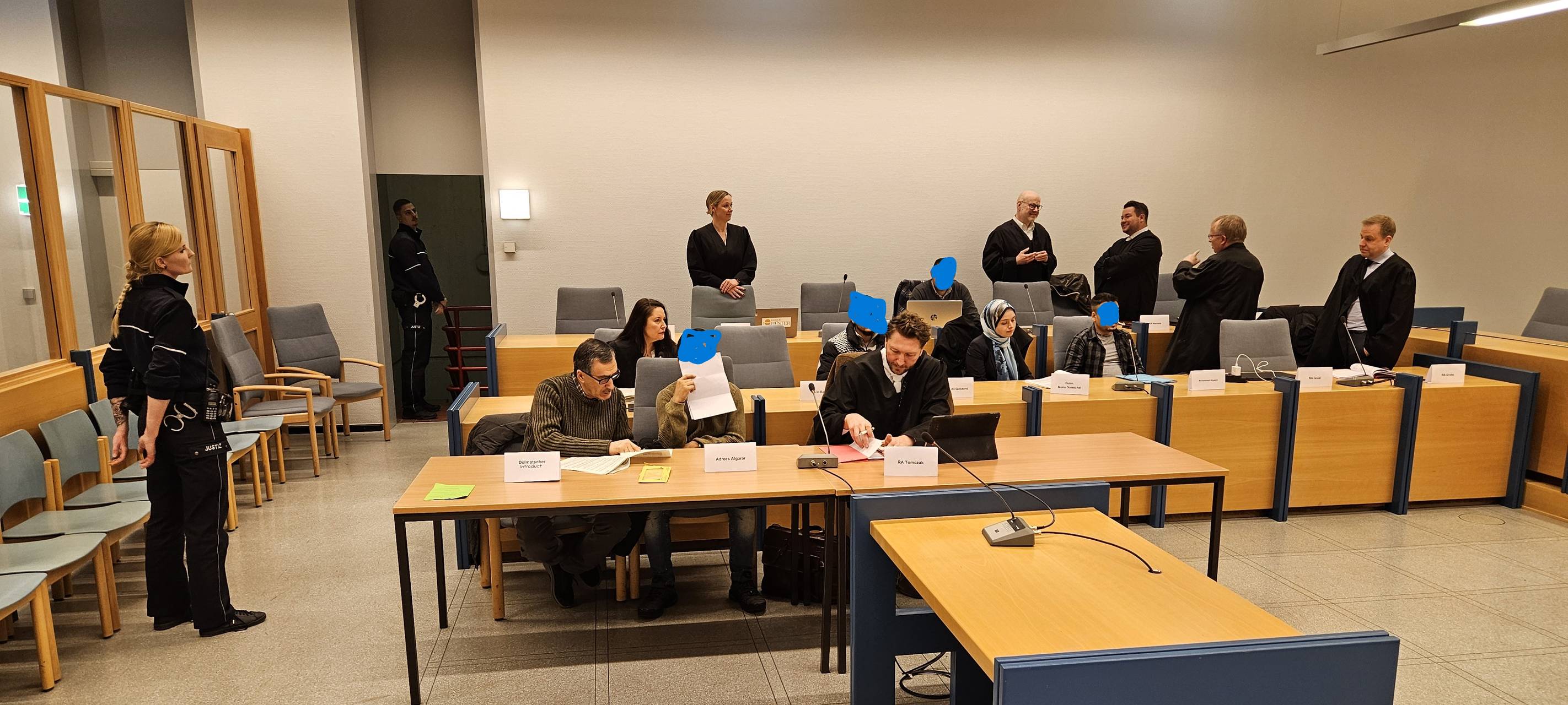 Prozessauftakt in Siegen