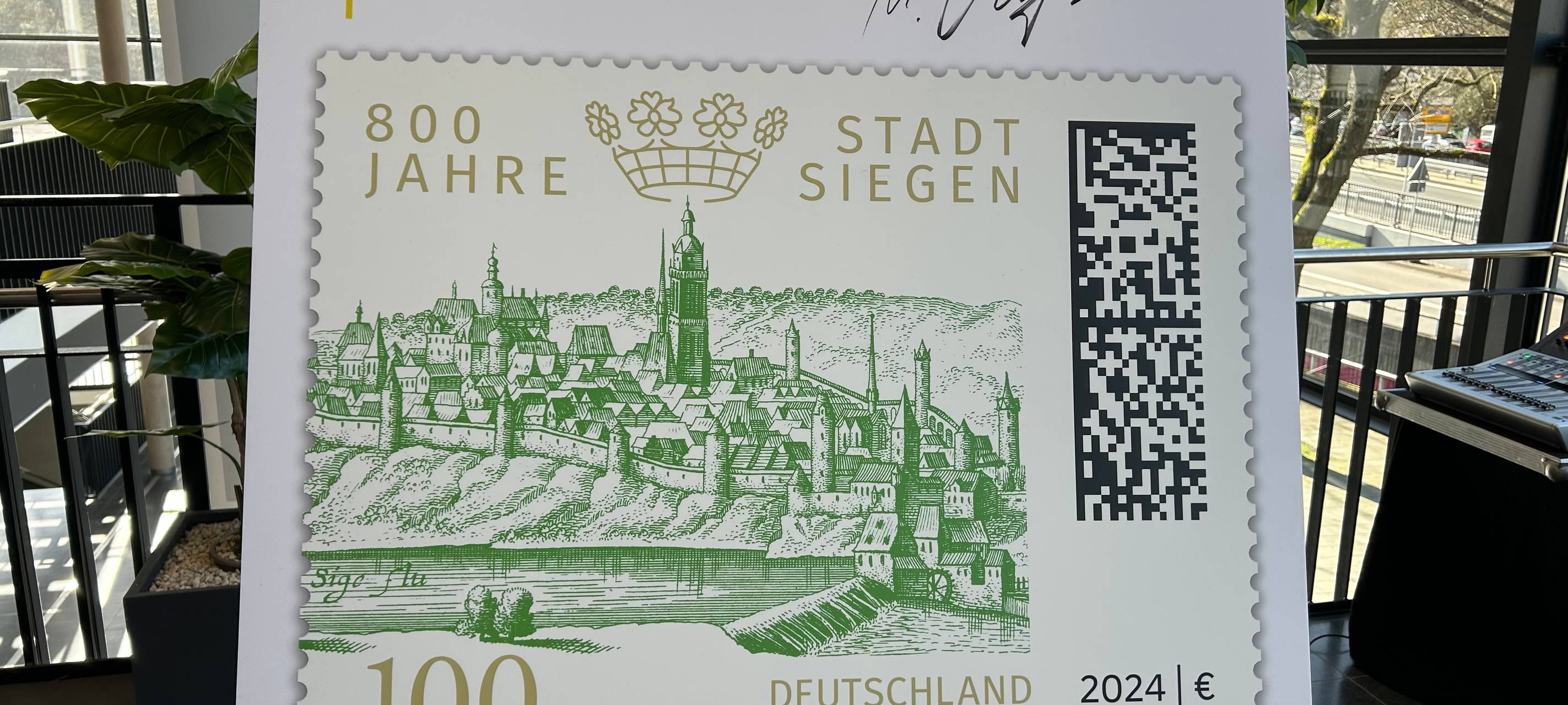 800 Jahre Siegen - Stadt bekommt Sonderbriefmarke