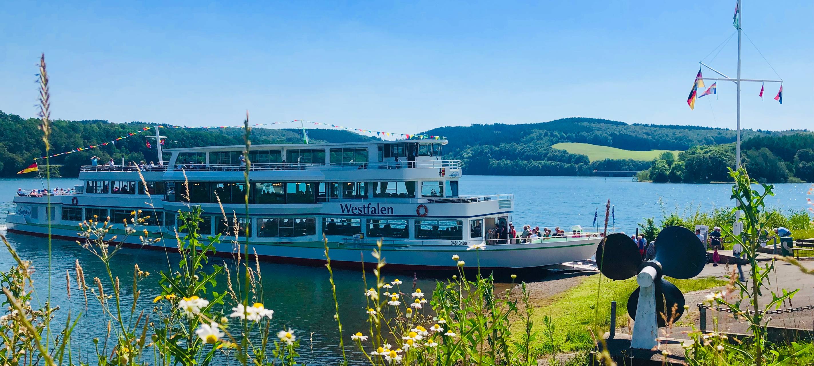 Leinen los am Biggesee