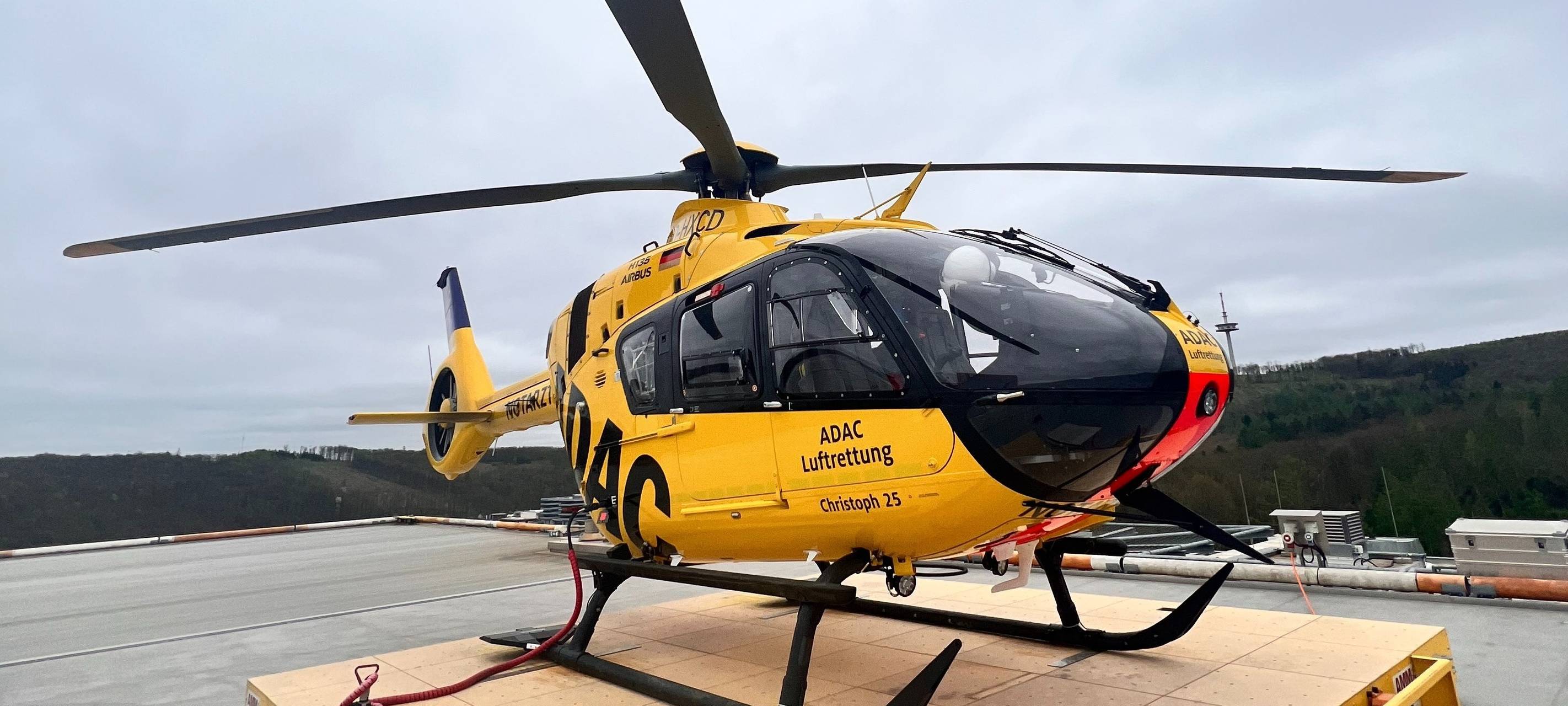 Neuer ADAC Rettungshubschrauber