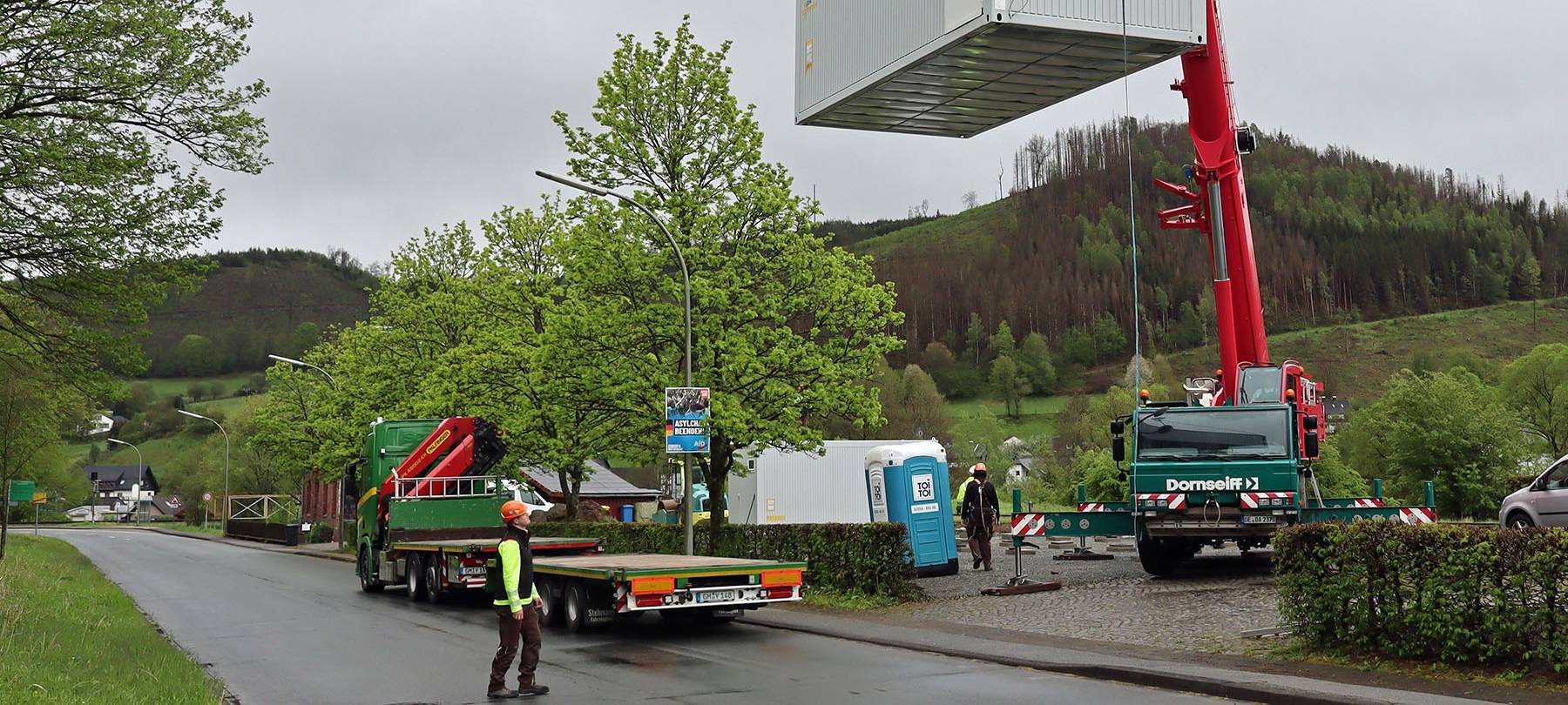 Neue Wohncontainer an drei Standorten in Bad Laasphe