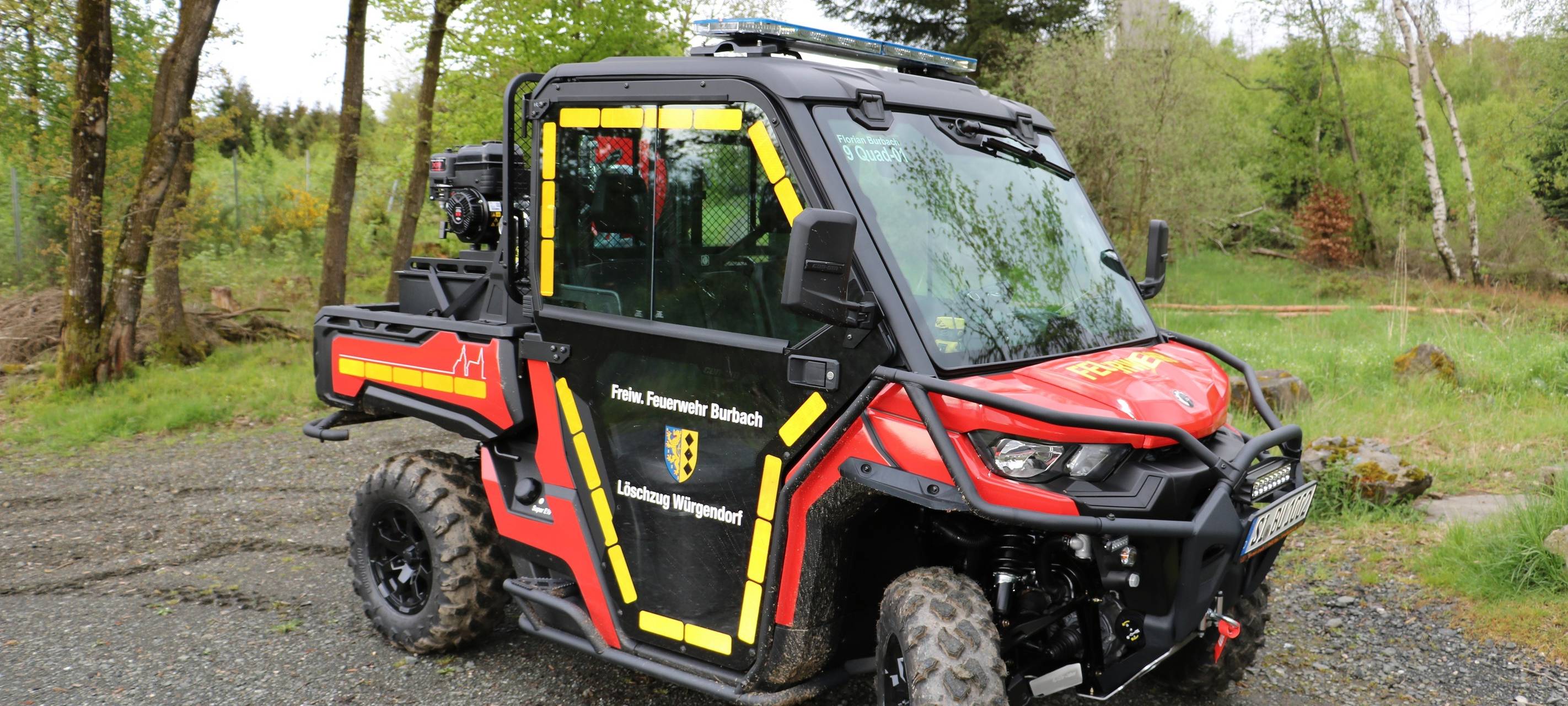 Super kleines Feuerwehrauto in Würgendorf