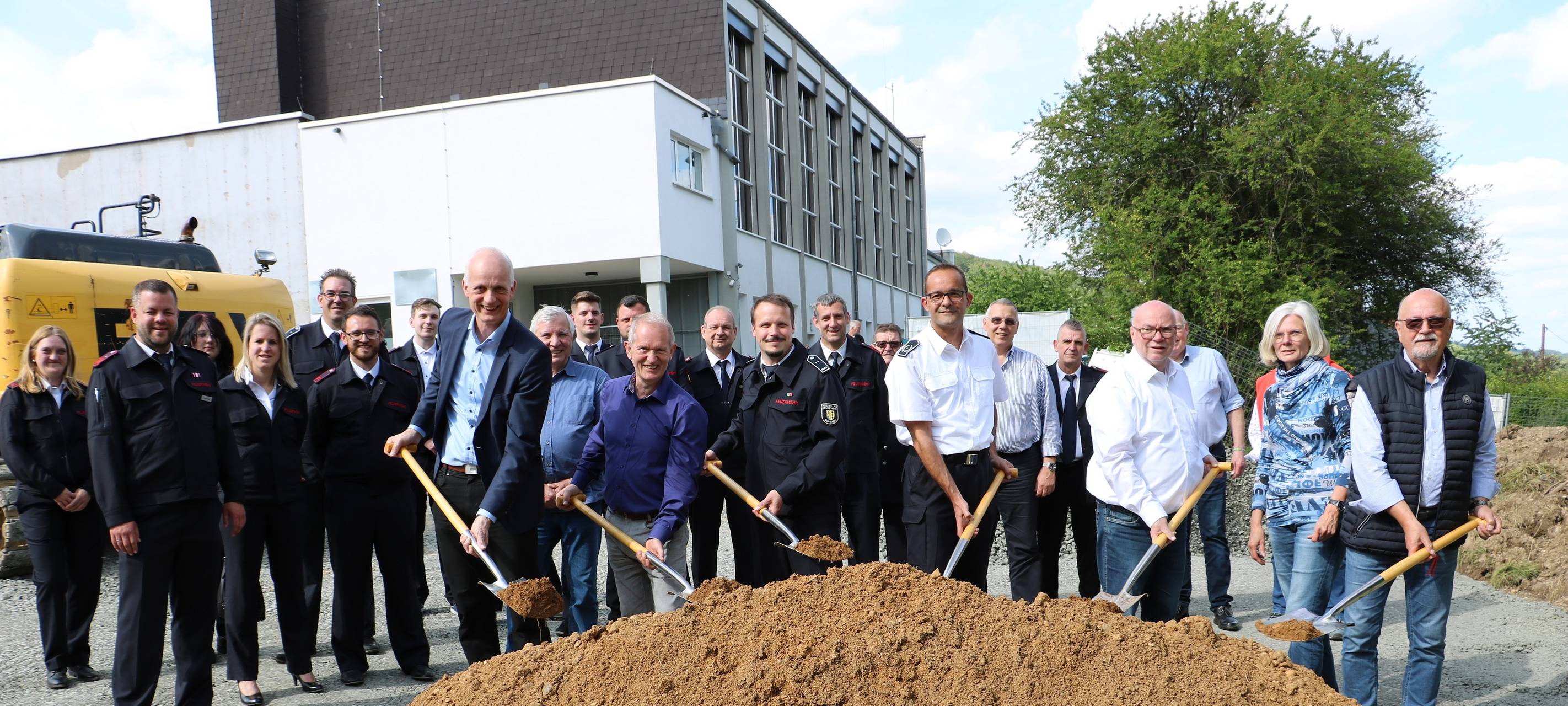 Baustart in Holzhausen
