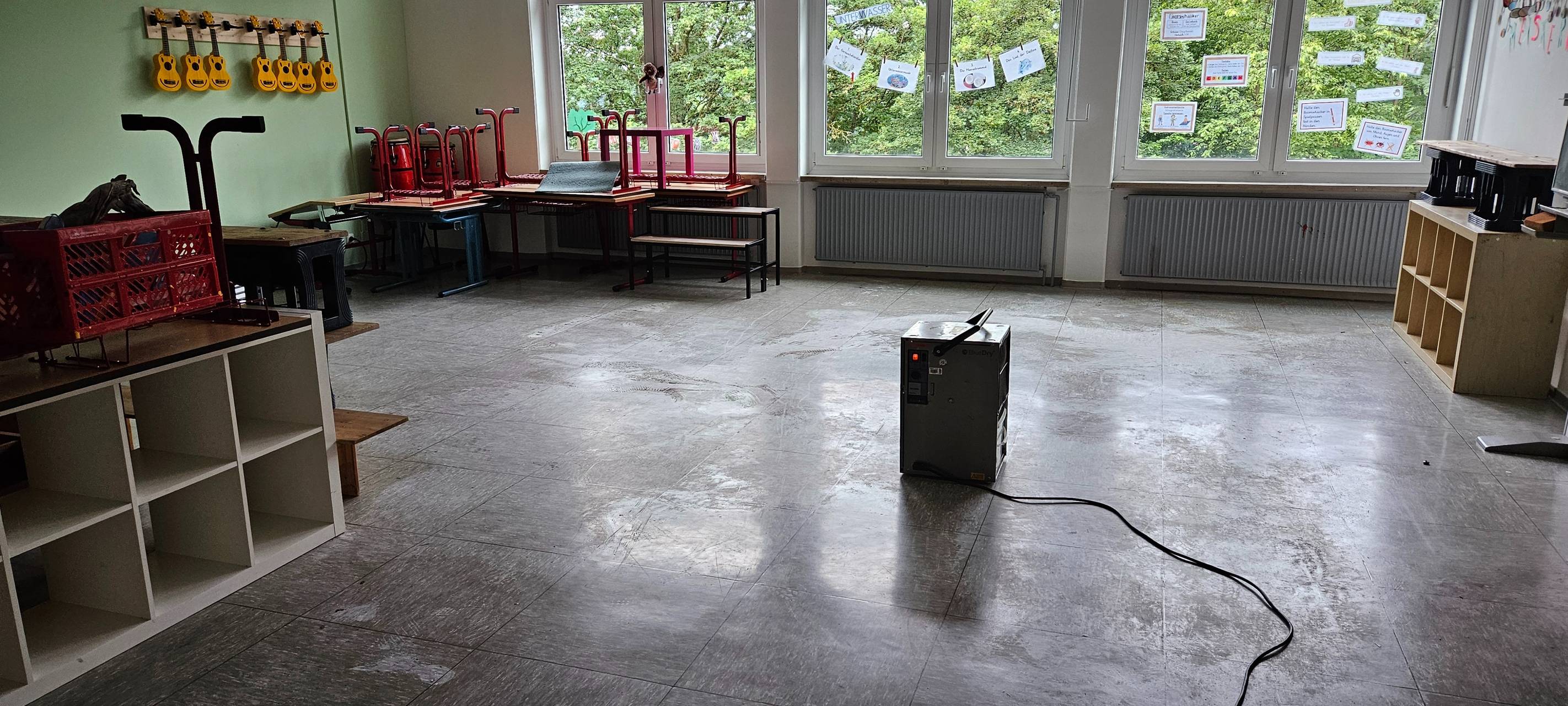 Glückaufschule Weidenau nach Verwüstung ab Donnerstag wieder offen