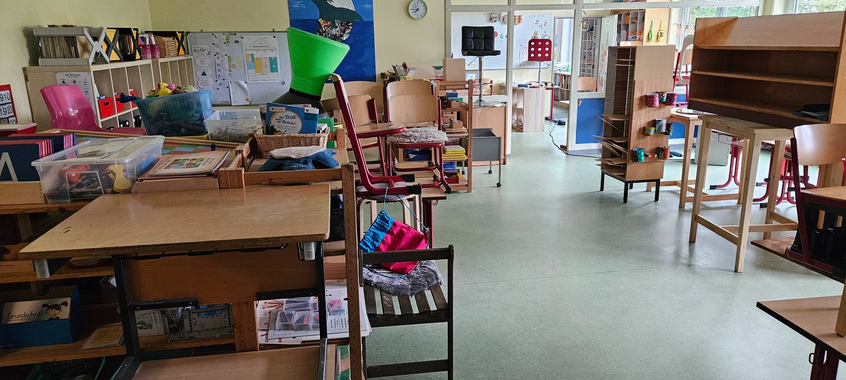 Glückaufschule Weidenau nach Verwüstung ab Donnerstag wieder offen