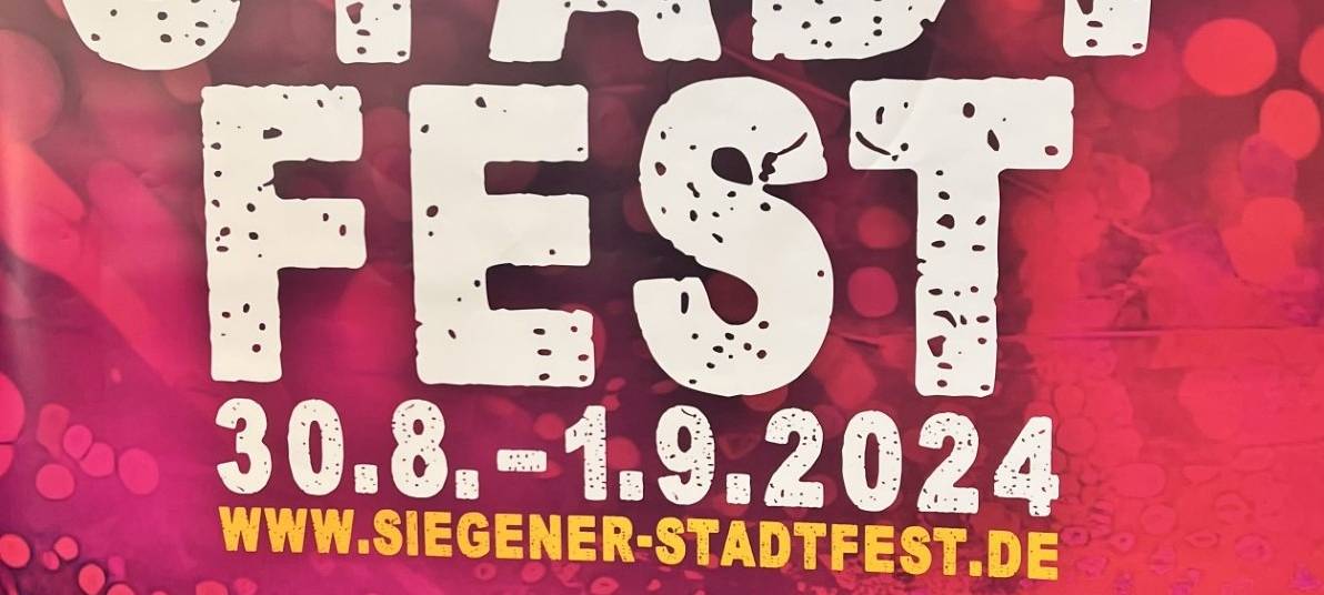 Das Programm für das Siegener Stadtfest steht