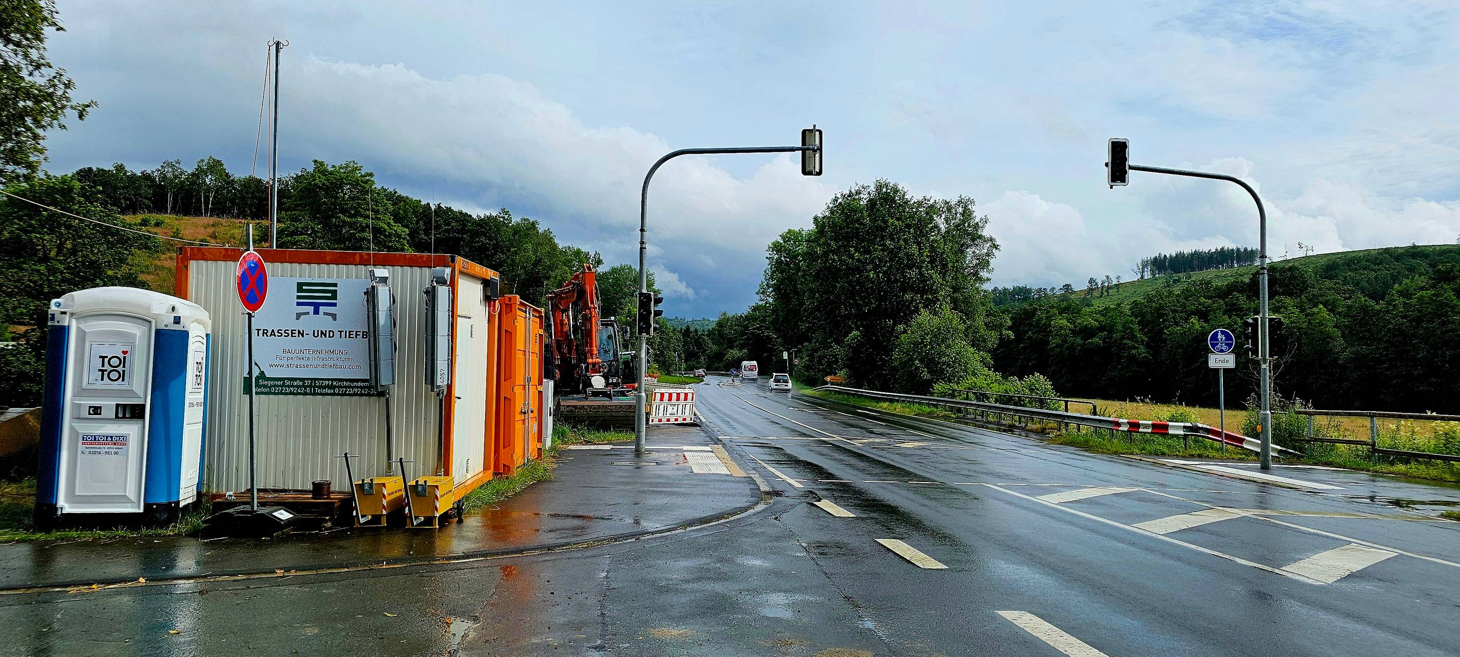 Neue Baustelle L 729