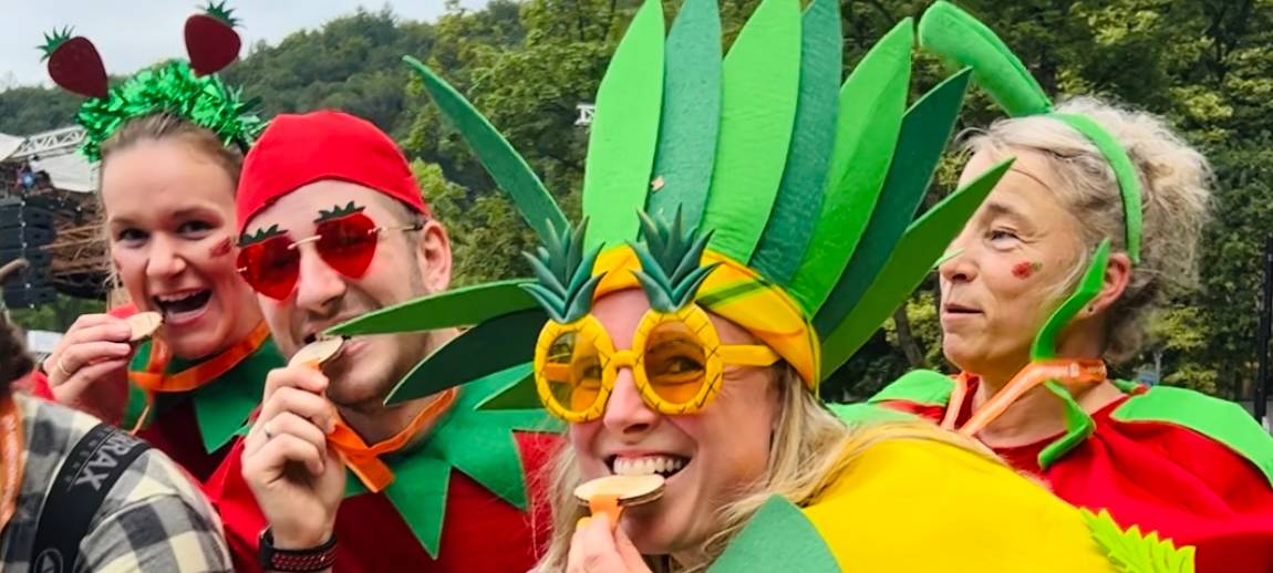 Begeisterte Teilnehmer