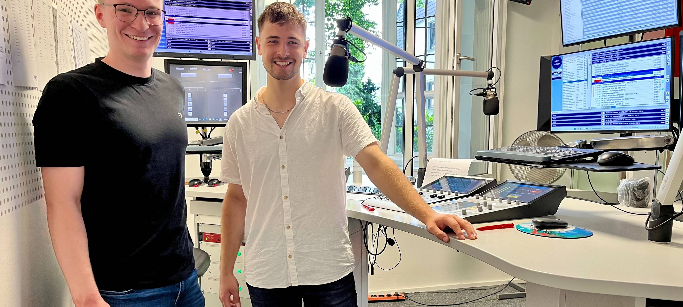 Tim Siebel und Moderator Max Schepp