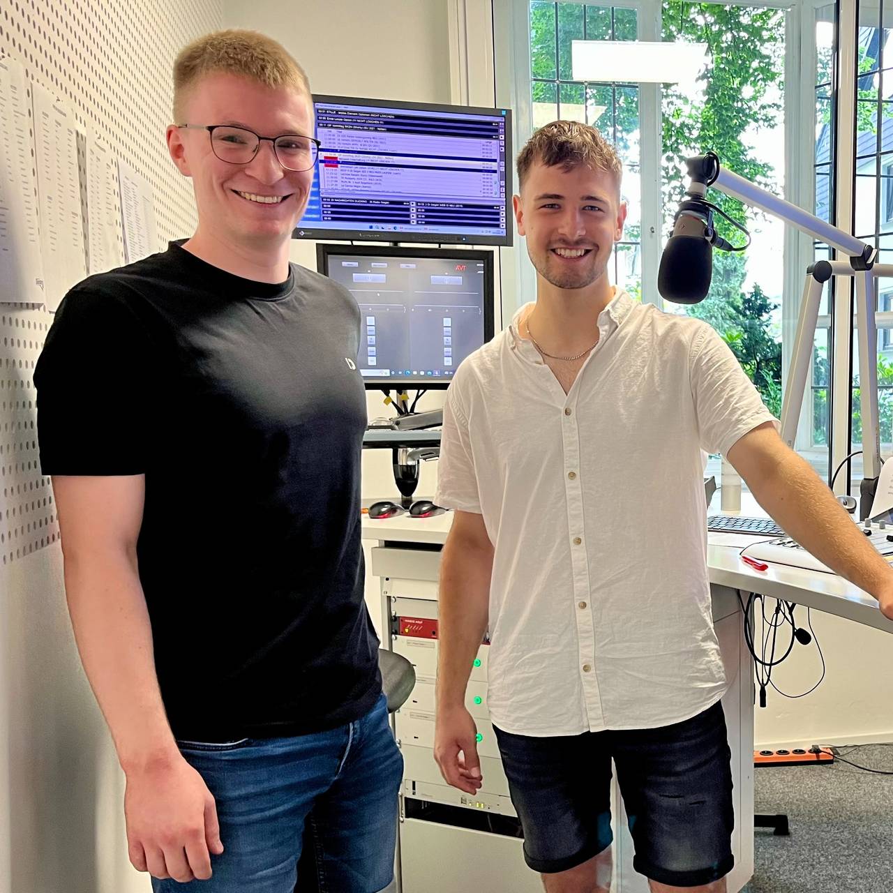 Tim Siebel und Moderator Max Schepp