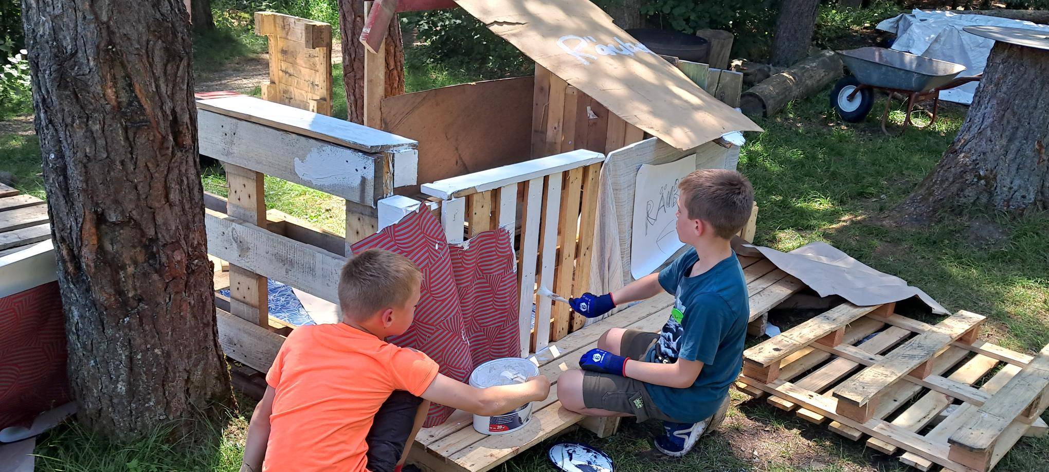 Erster Bauspielplatz in Wilgersdorf