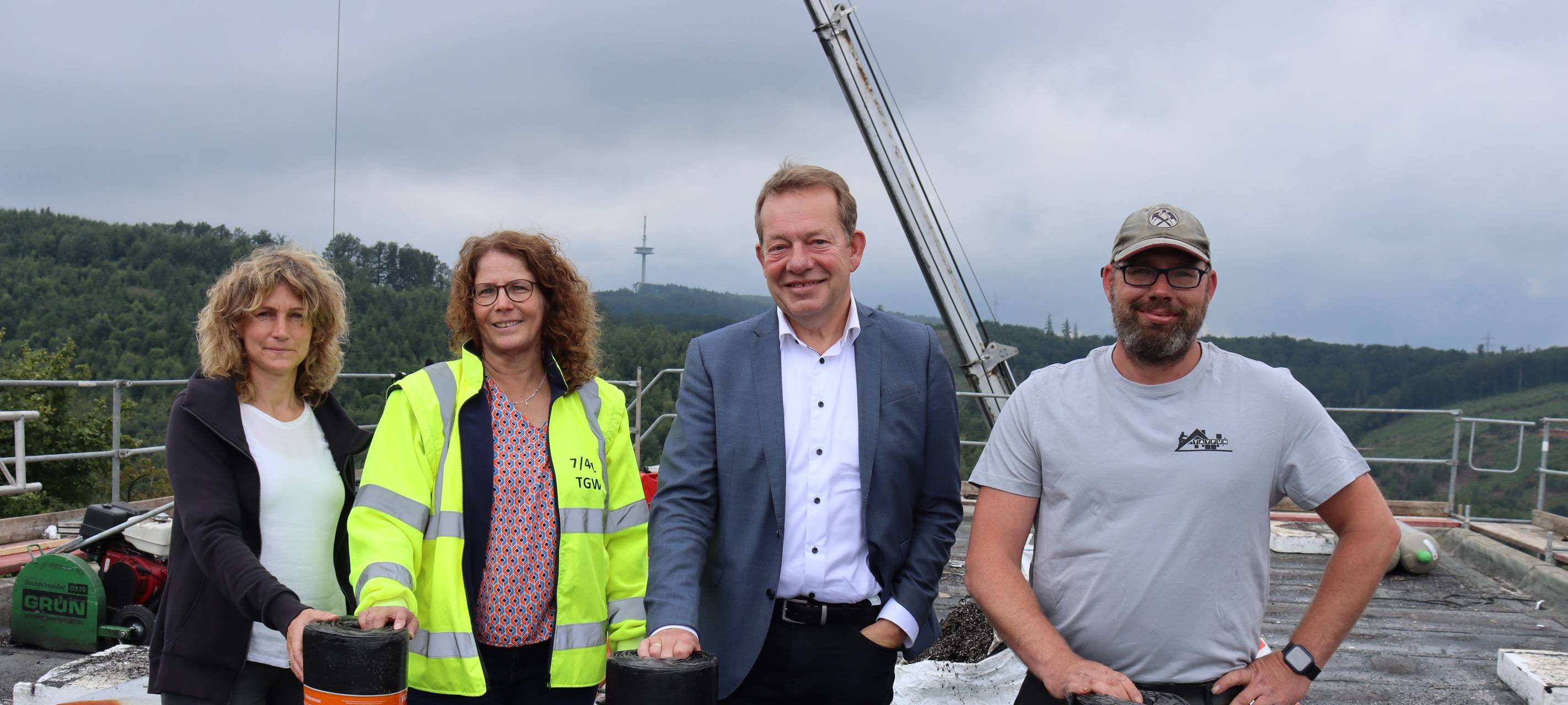 Sanierungsarbeiten im Sommer